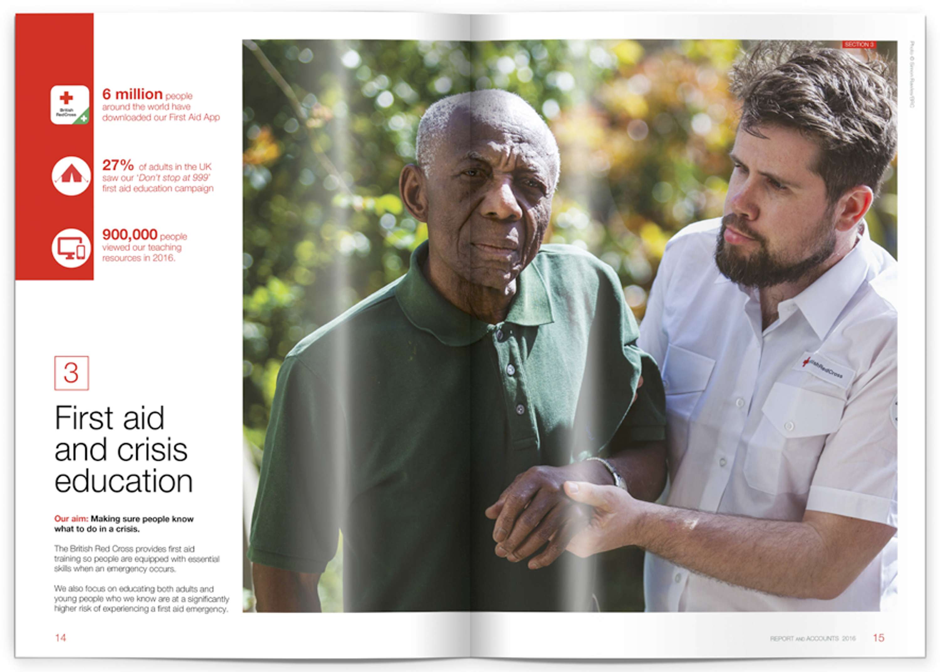 British Red Cross: Report & Accounts by Bryan Meredith
