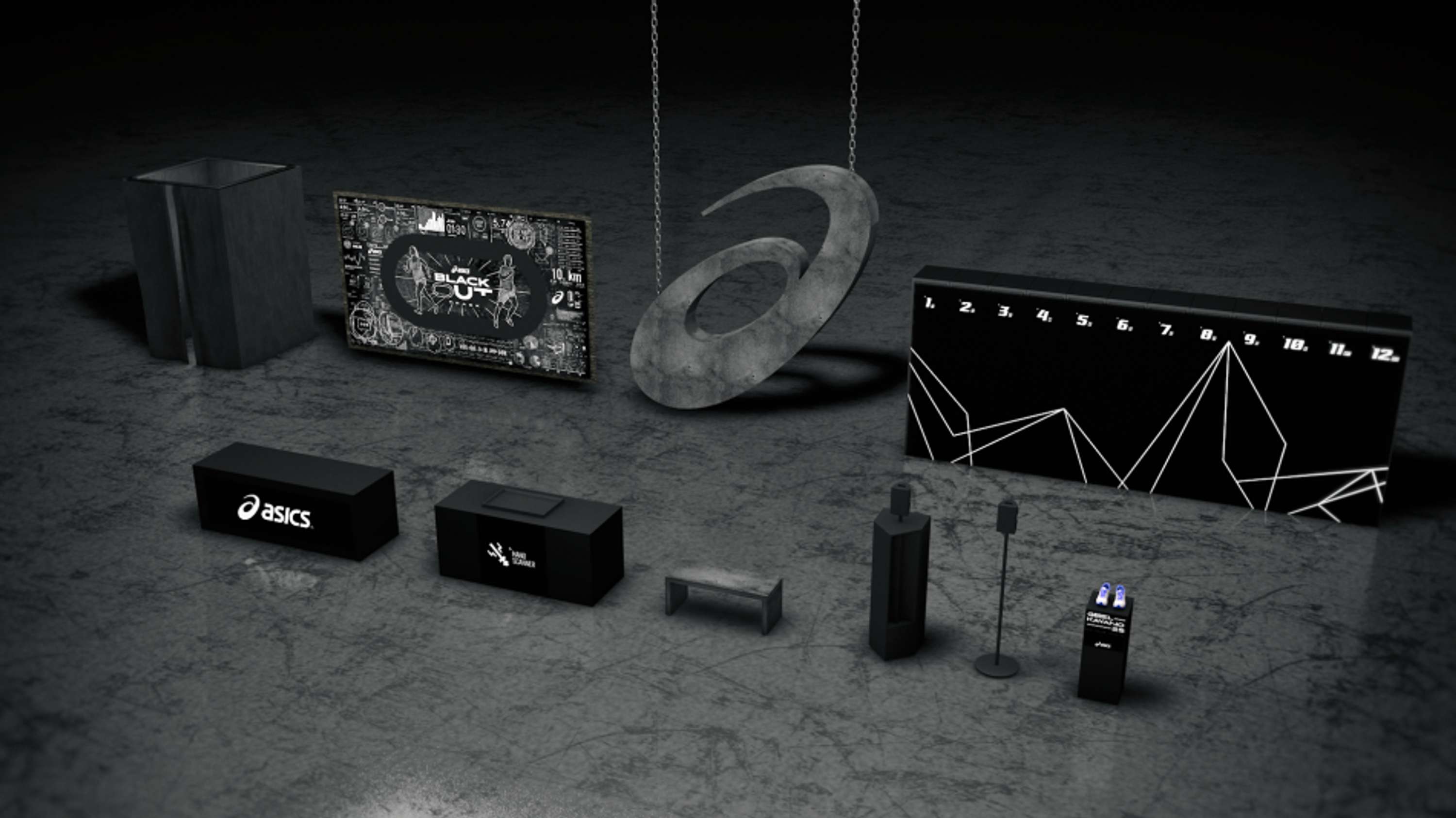 ASICS: Blackout Track by UNIT9