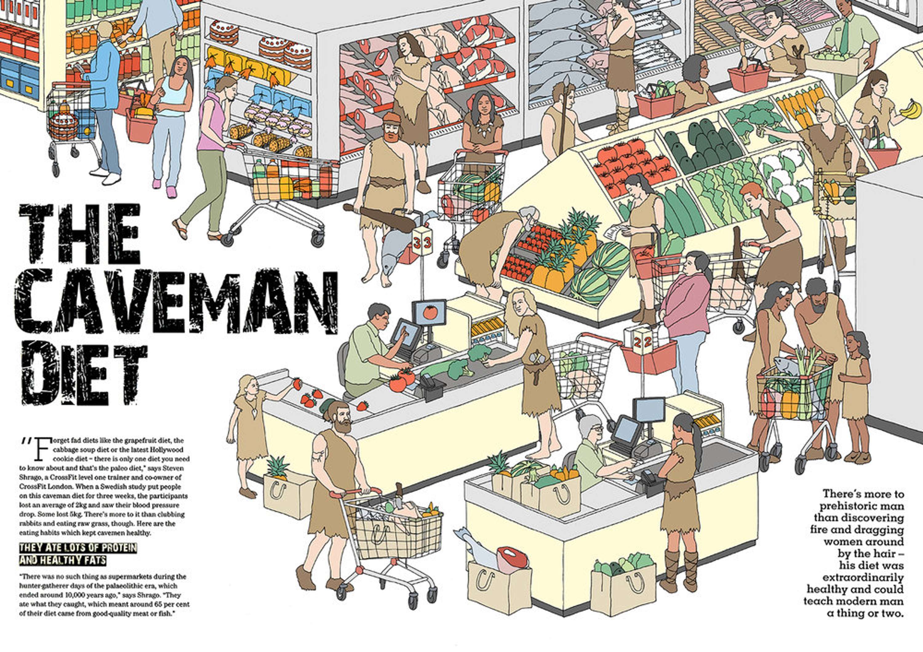 The Caveman Diet by Rob Cowan