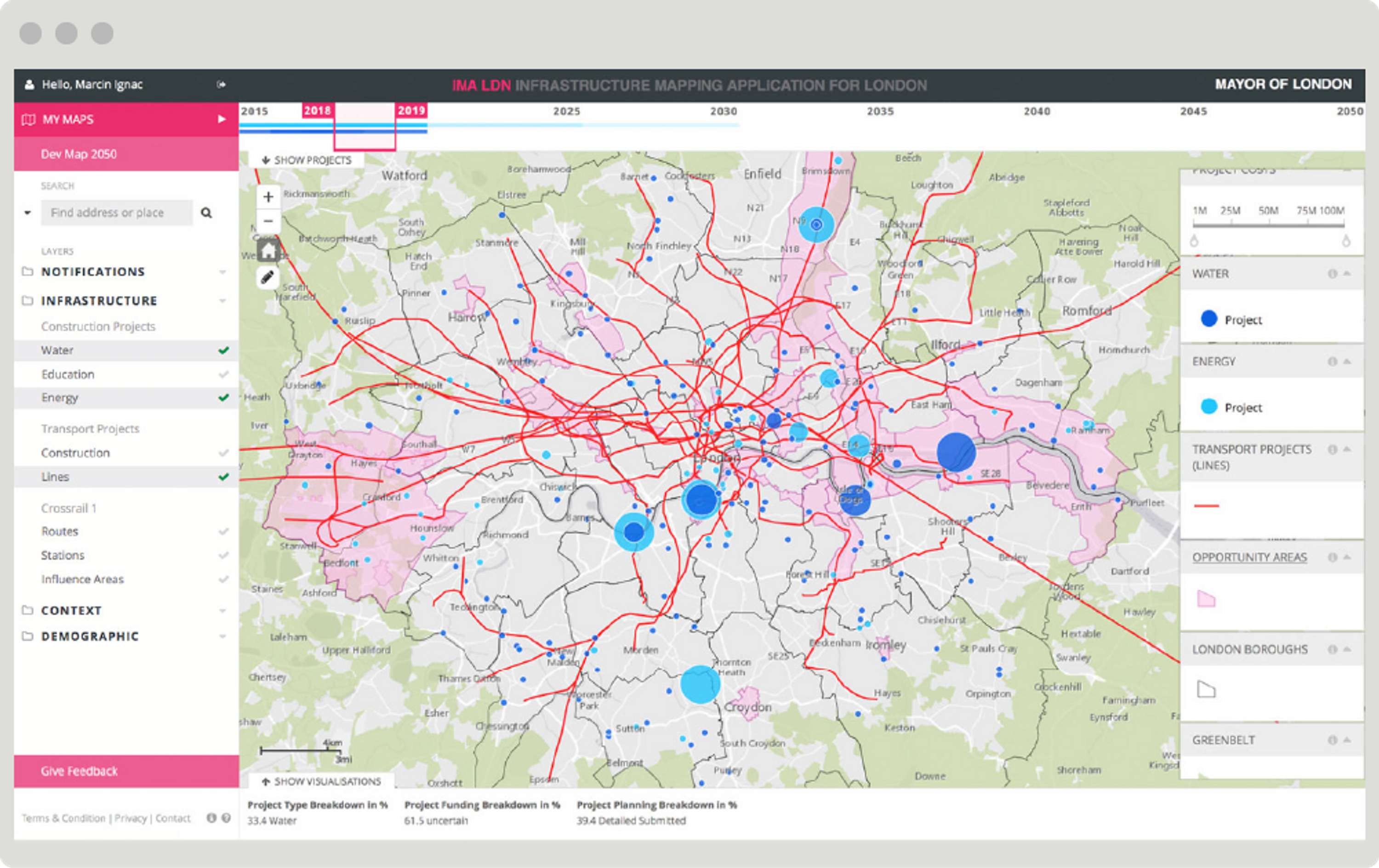 An app to show the city's infrastructure data. by Lucas Krüll