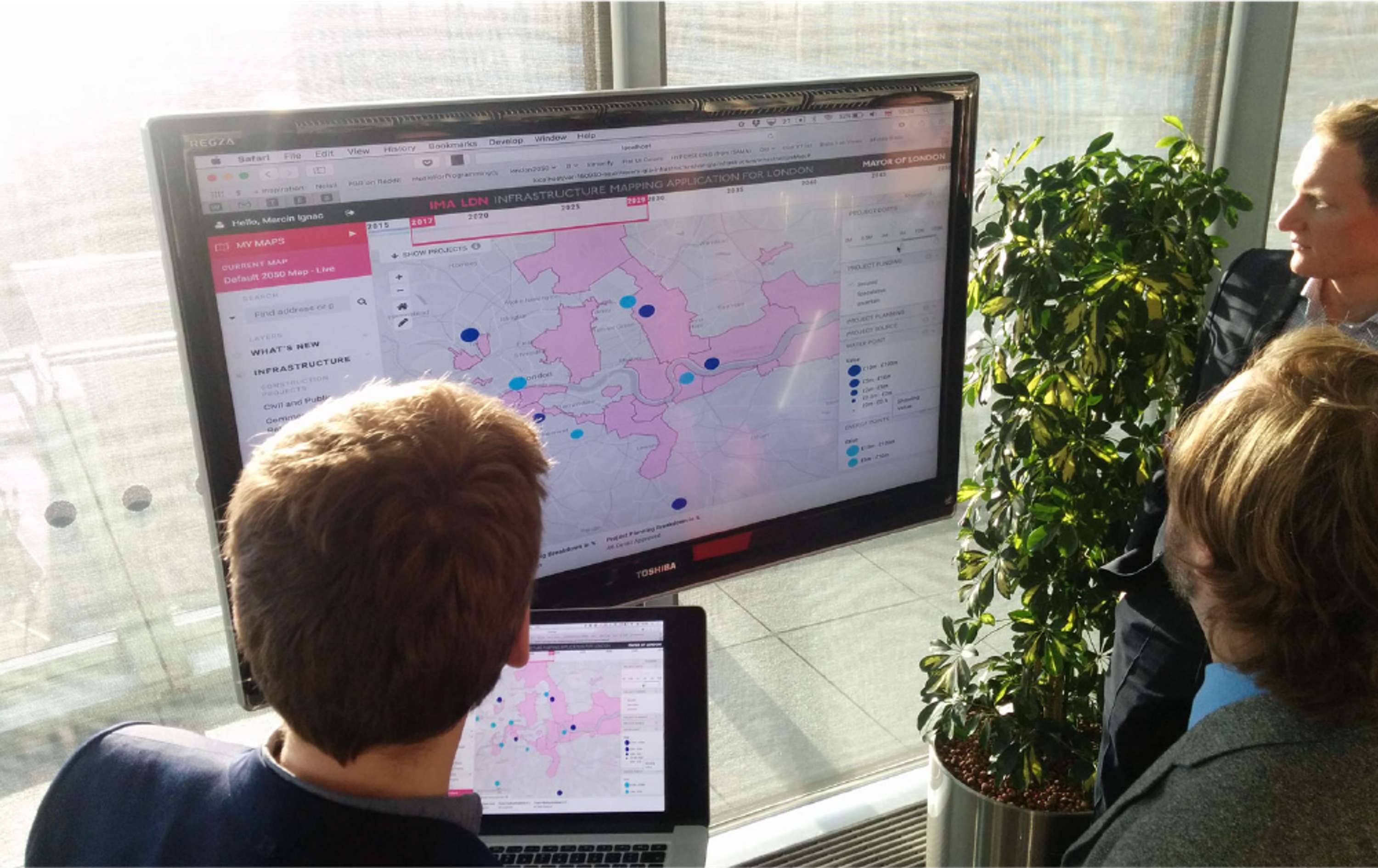 An app to show the city's infrastructure data. by Lucas Krüll