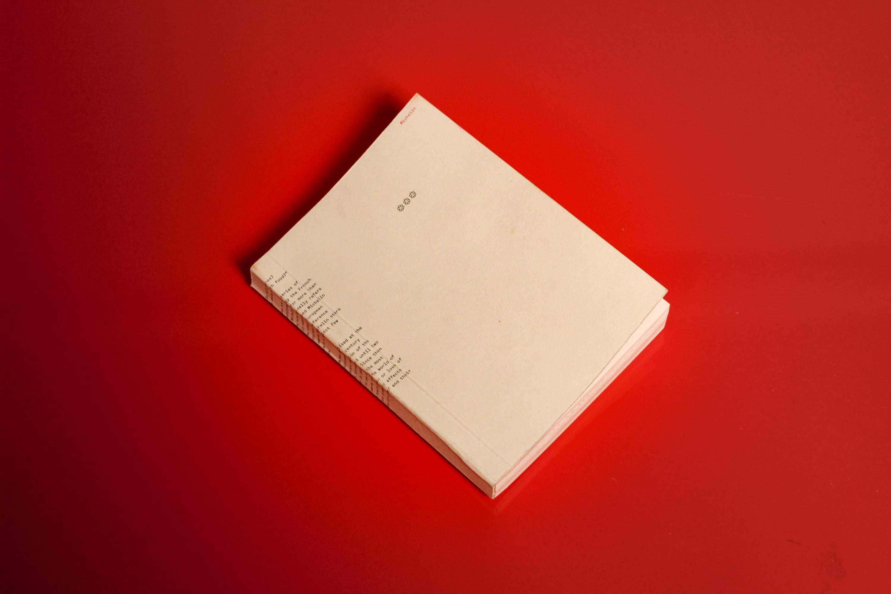 Michelin (Book Design) by Emily Treacy