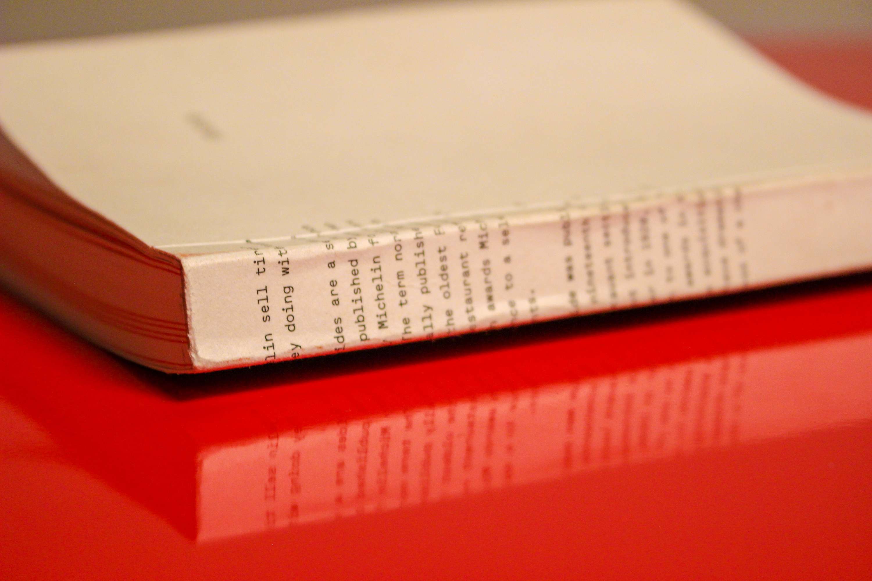Michelin (Book Design) by Emily Treacy