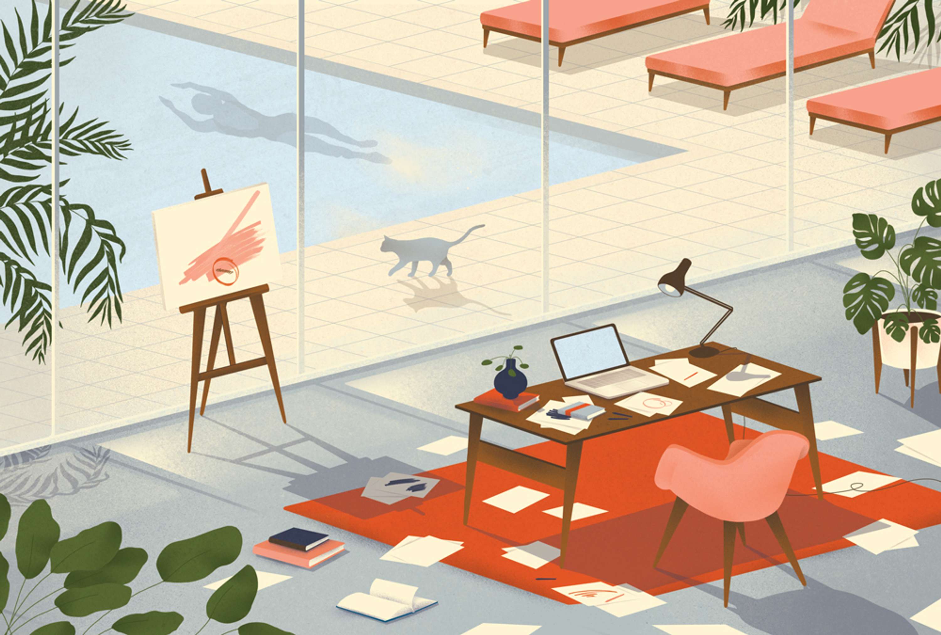My Studio by Jen Leem-Bruggen