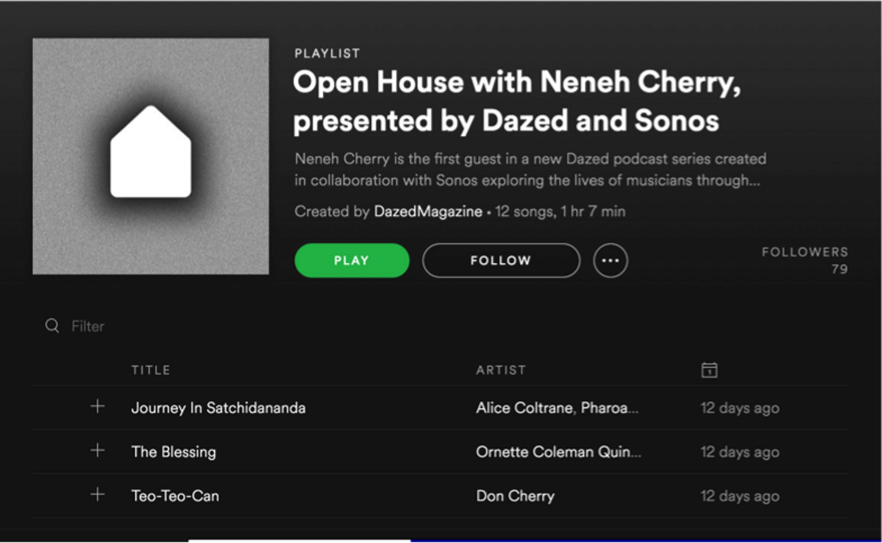 Sonos x Dazed Open House by Jamie Coomber