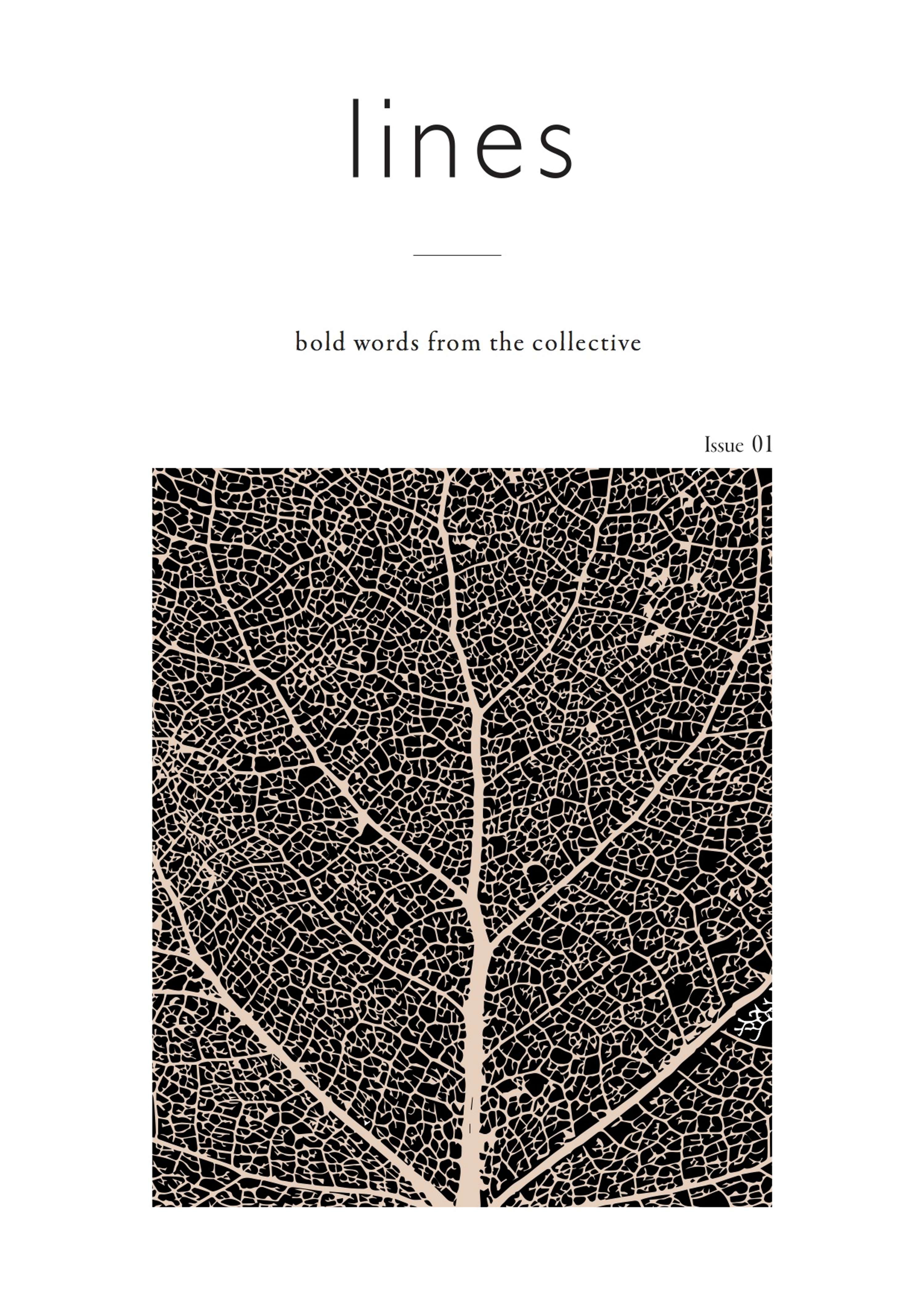 lines zine by Claire McQue