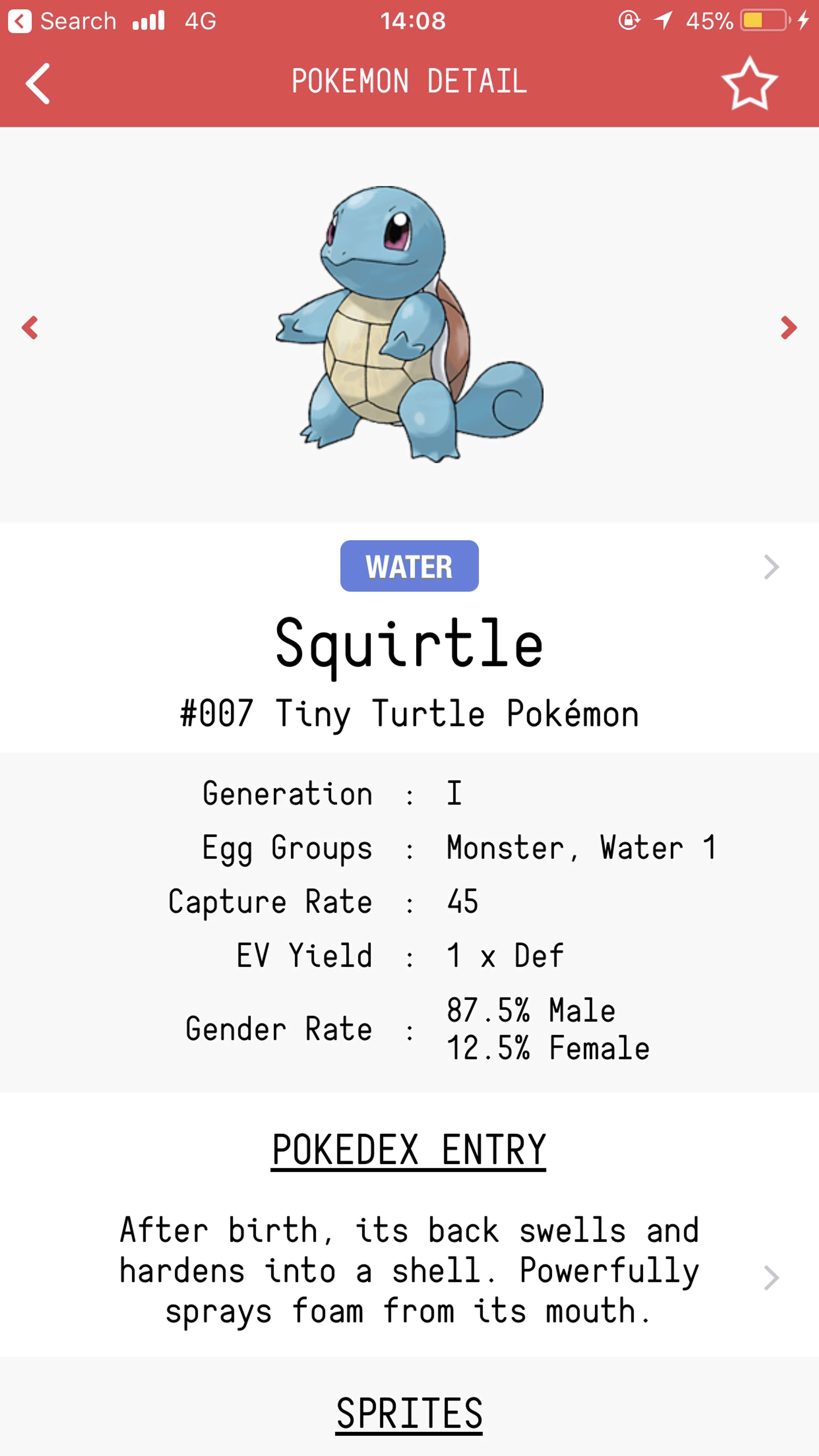 Déxter - A Pokédex by Chris Pritchard