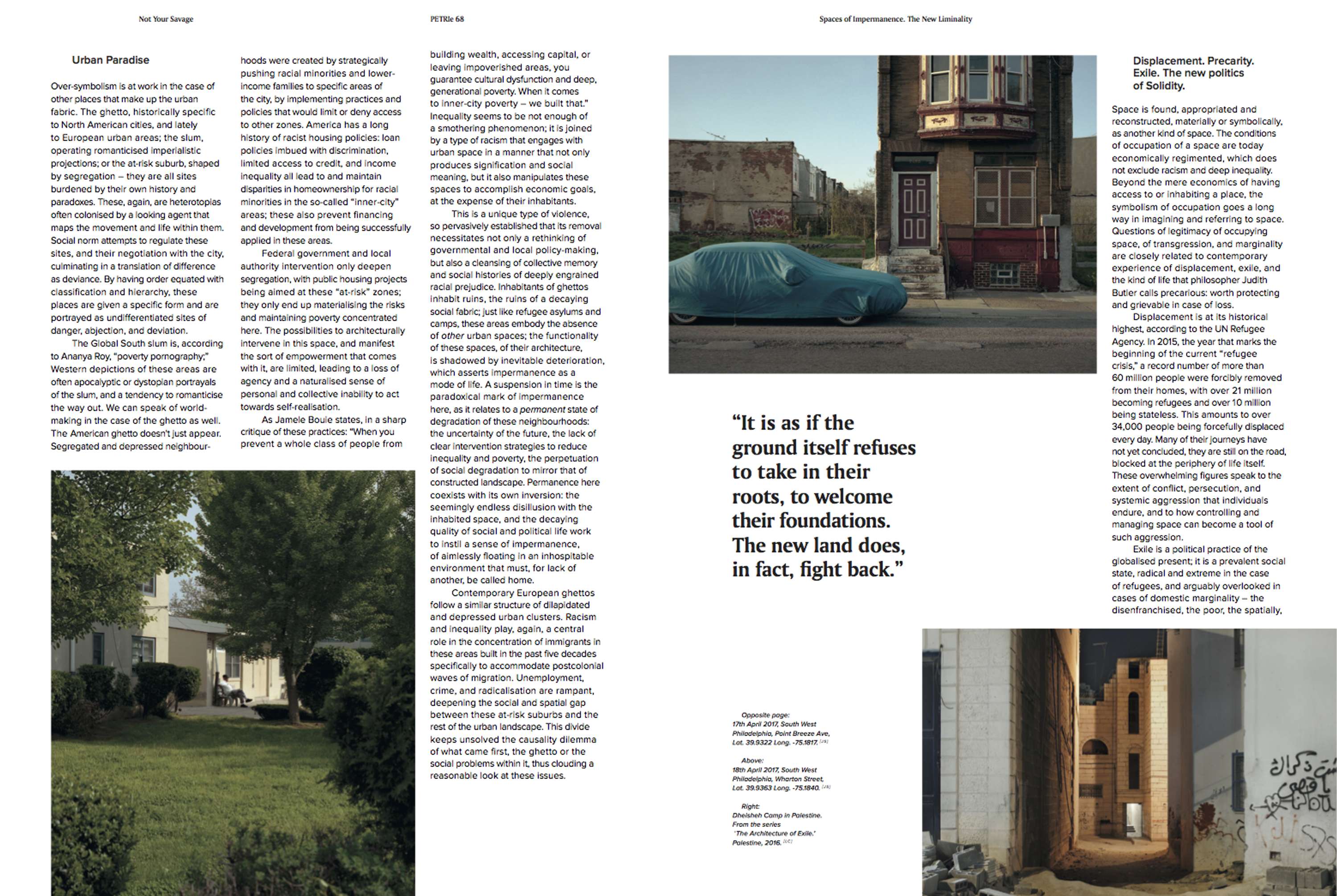 PETRIe 68 "Not Your Savage" Issue by Luca Barbieri