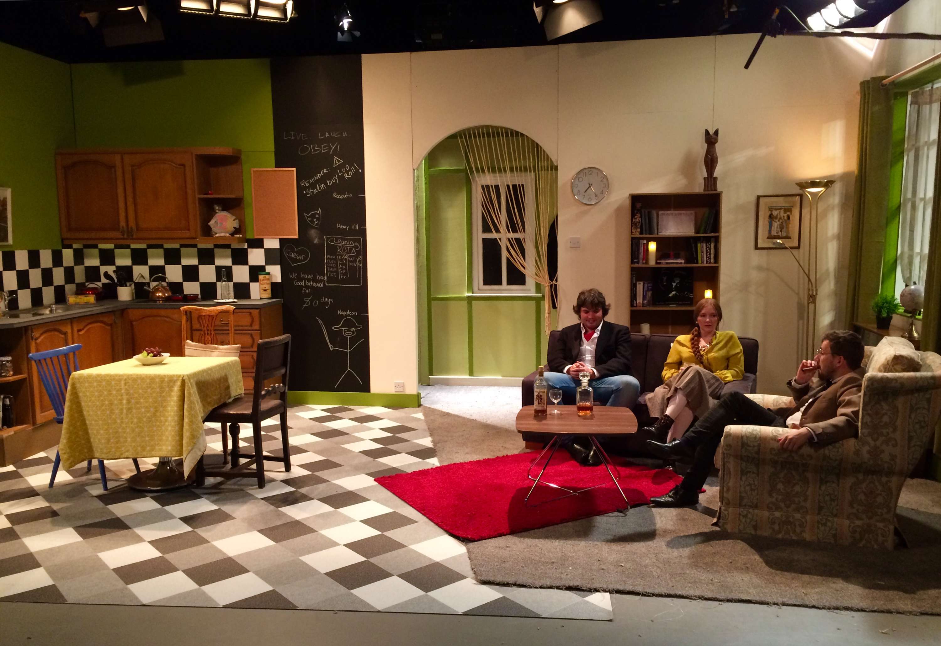 Television Set Design - Sitcom by Jenna Buesnel