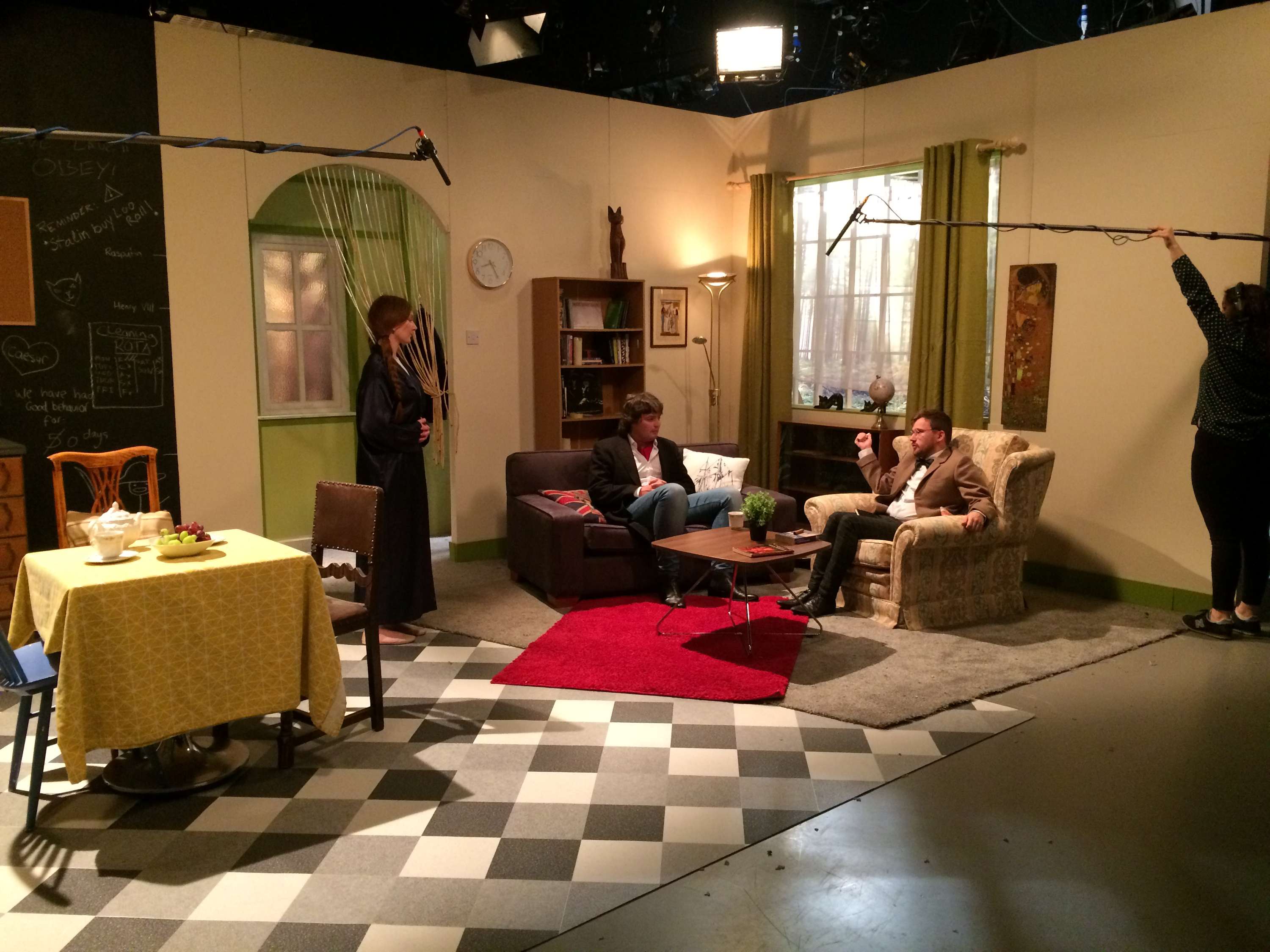 Television Set Design - Sitcom by Jenna Buesnel