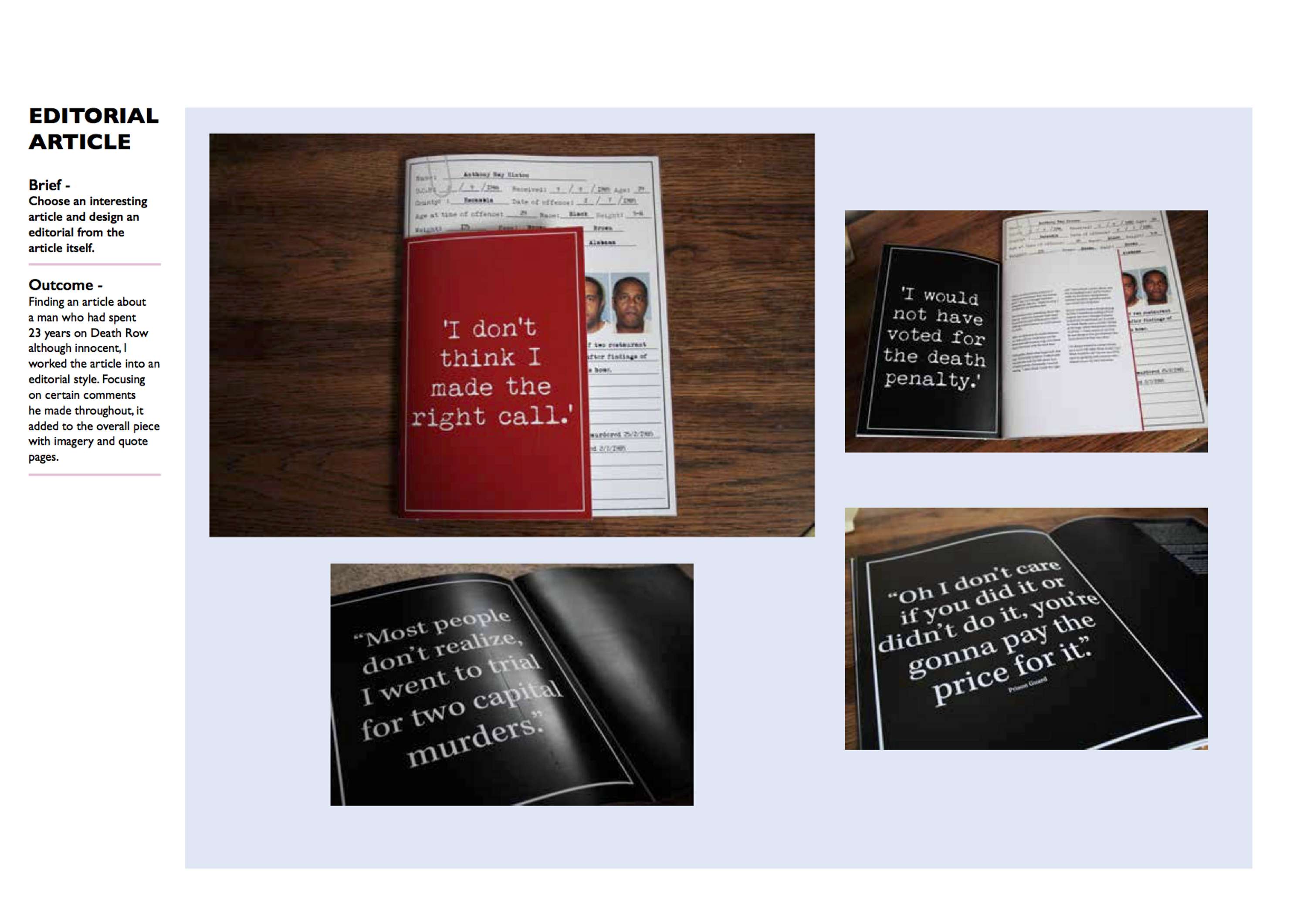 PDF Portfolio by Abbie Hooton-McPhee