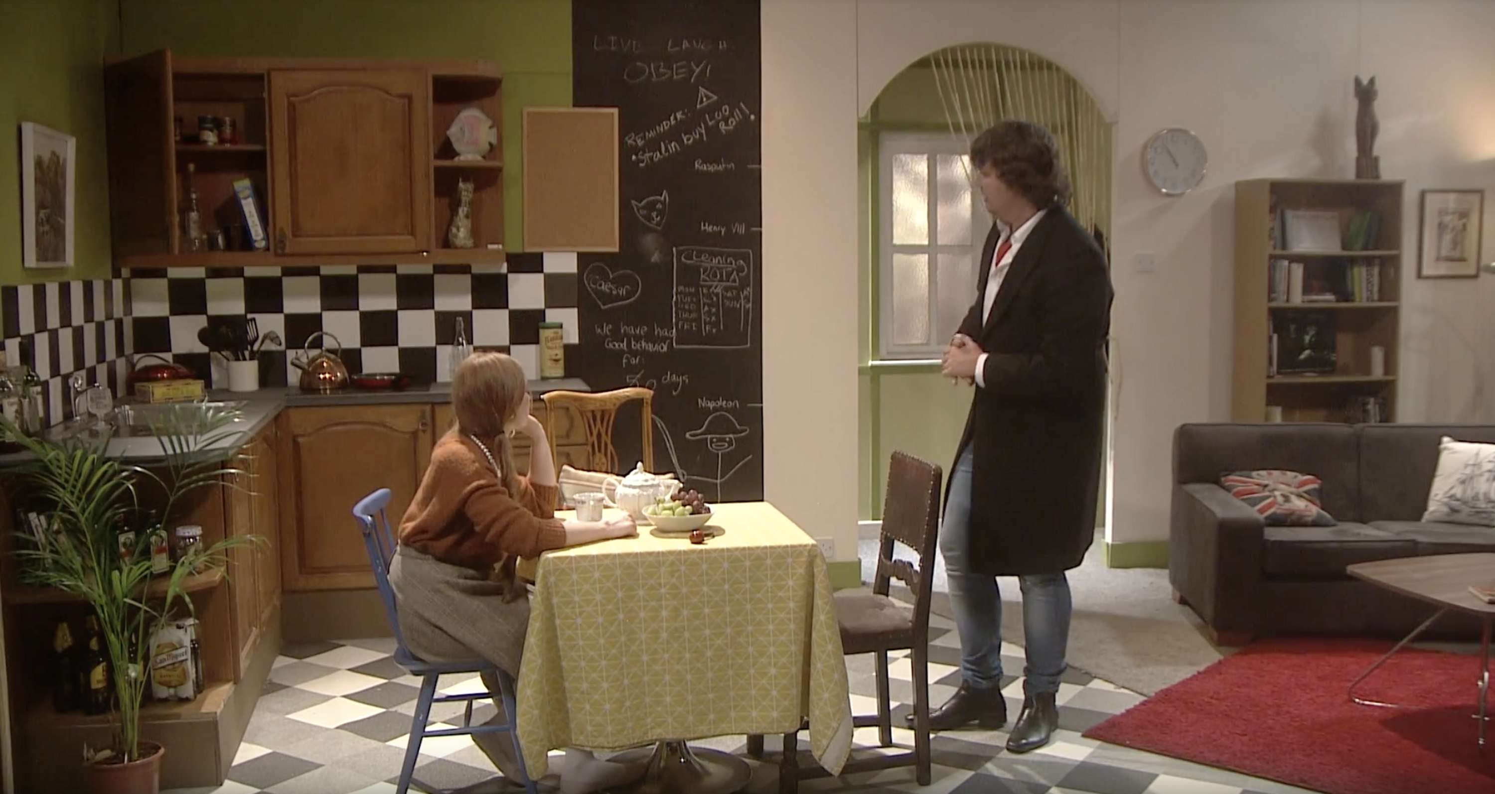 Television Set Design - Sitcom by Jenna Buesnel