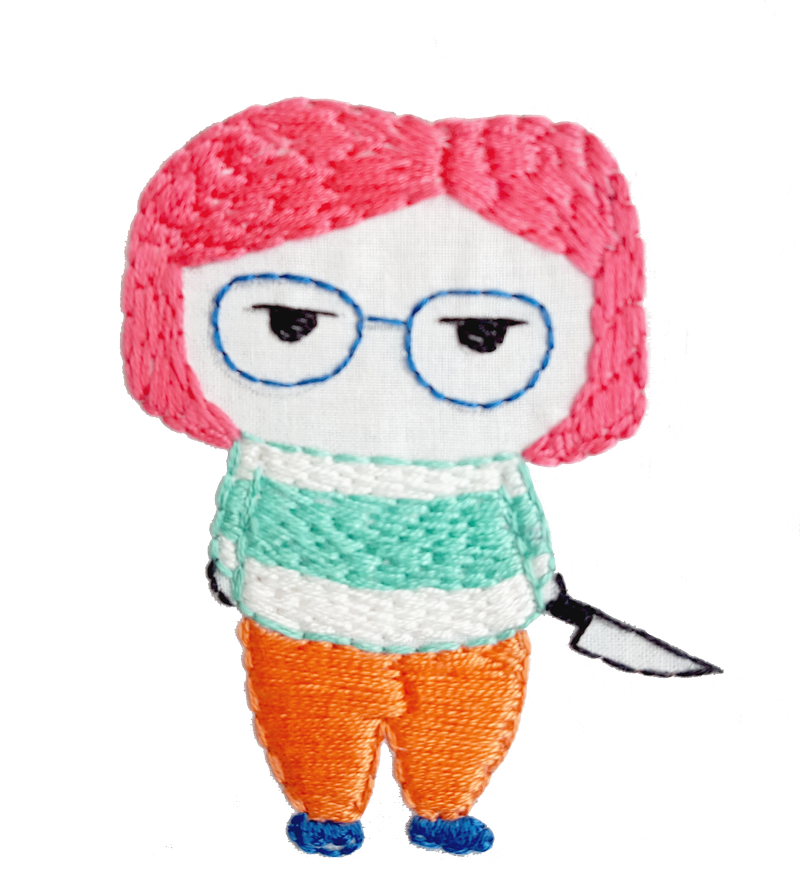 Embroidery - 01 by Andreia Chen