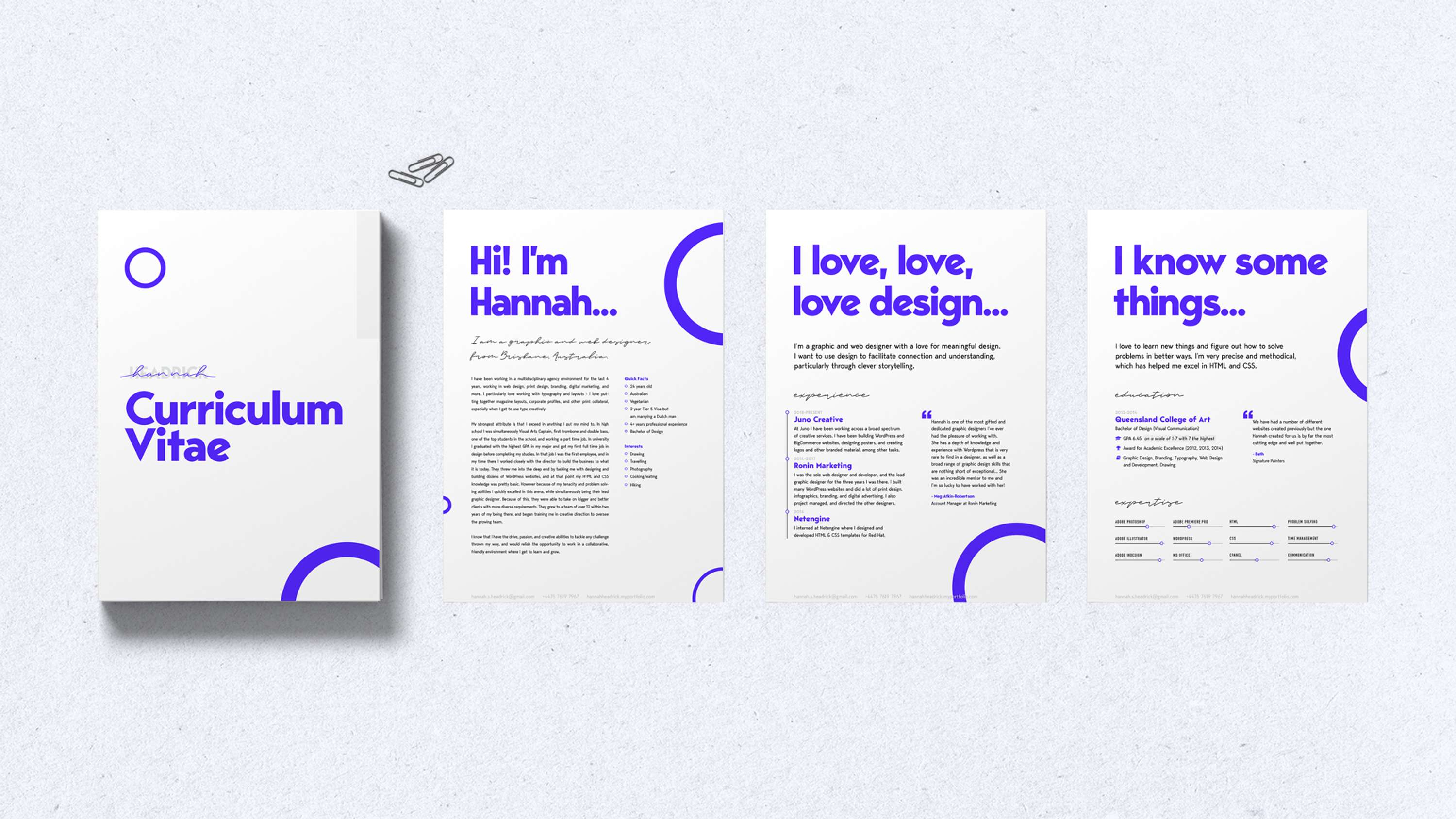 Personal Branding by Hannah Headrick