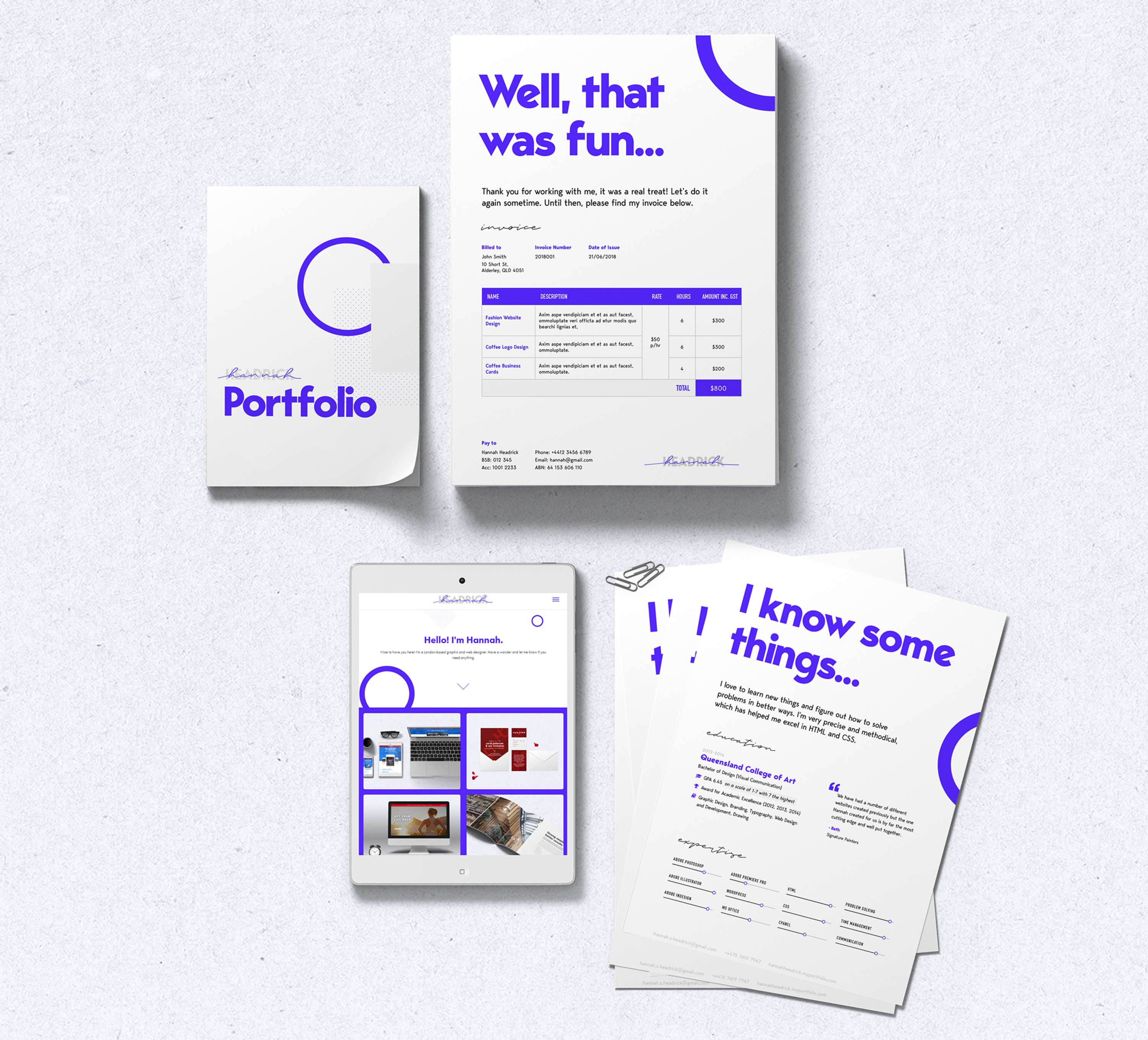 Personal Branding by Hannah Headrick