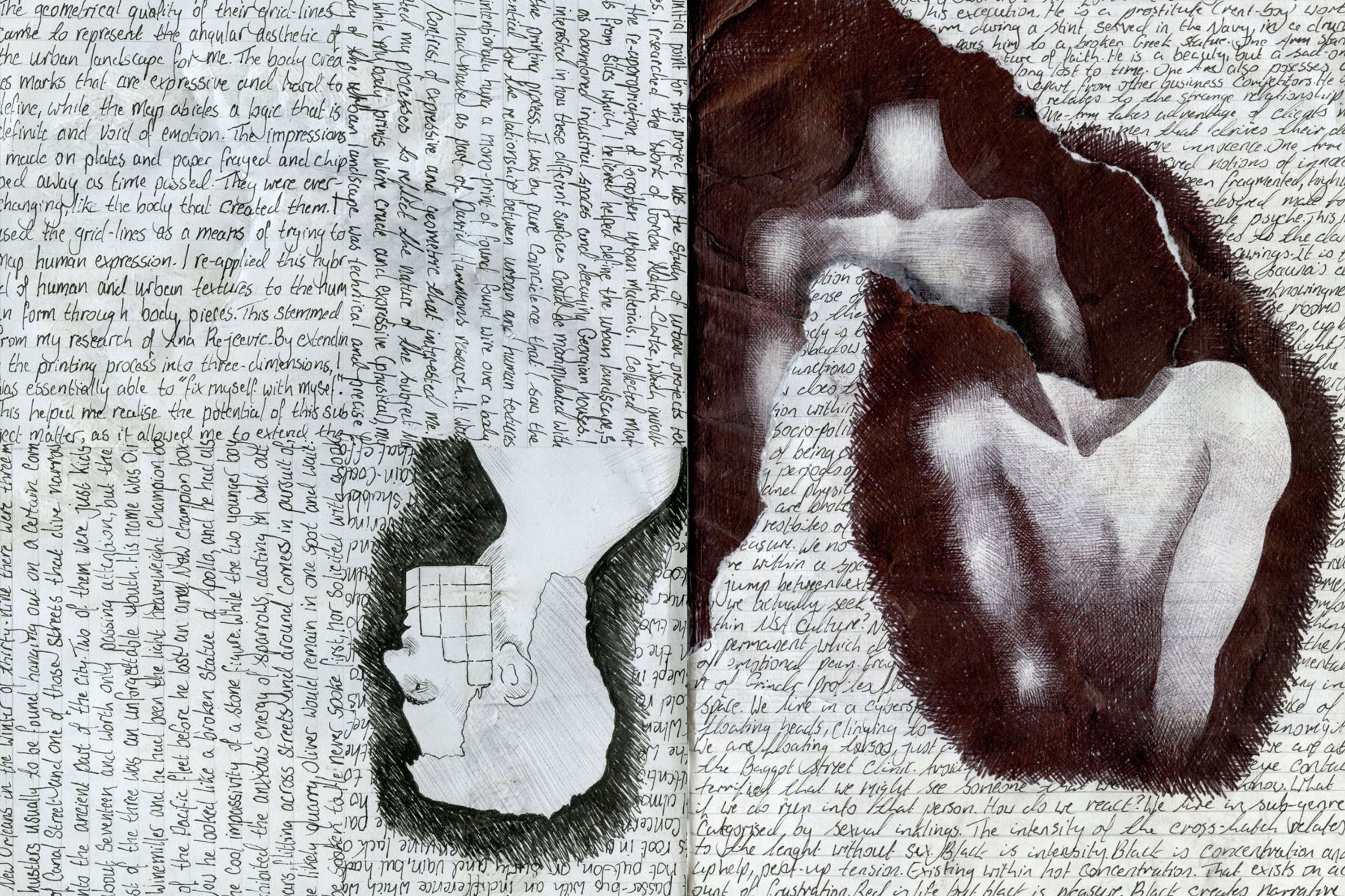 Notebook/Drawing by Nathan Fernée