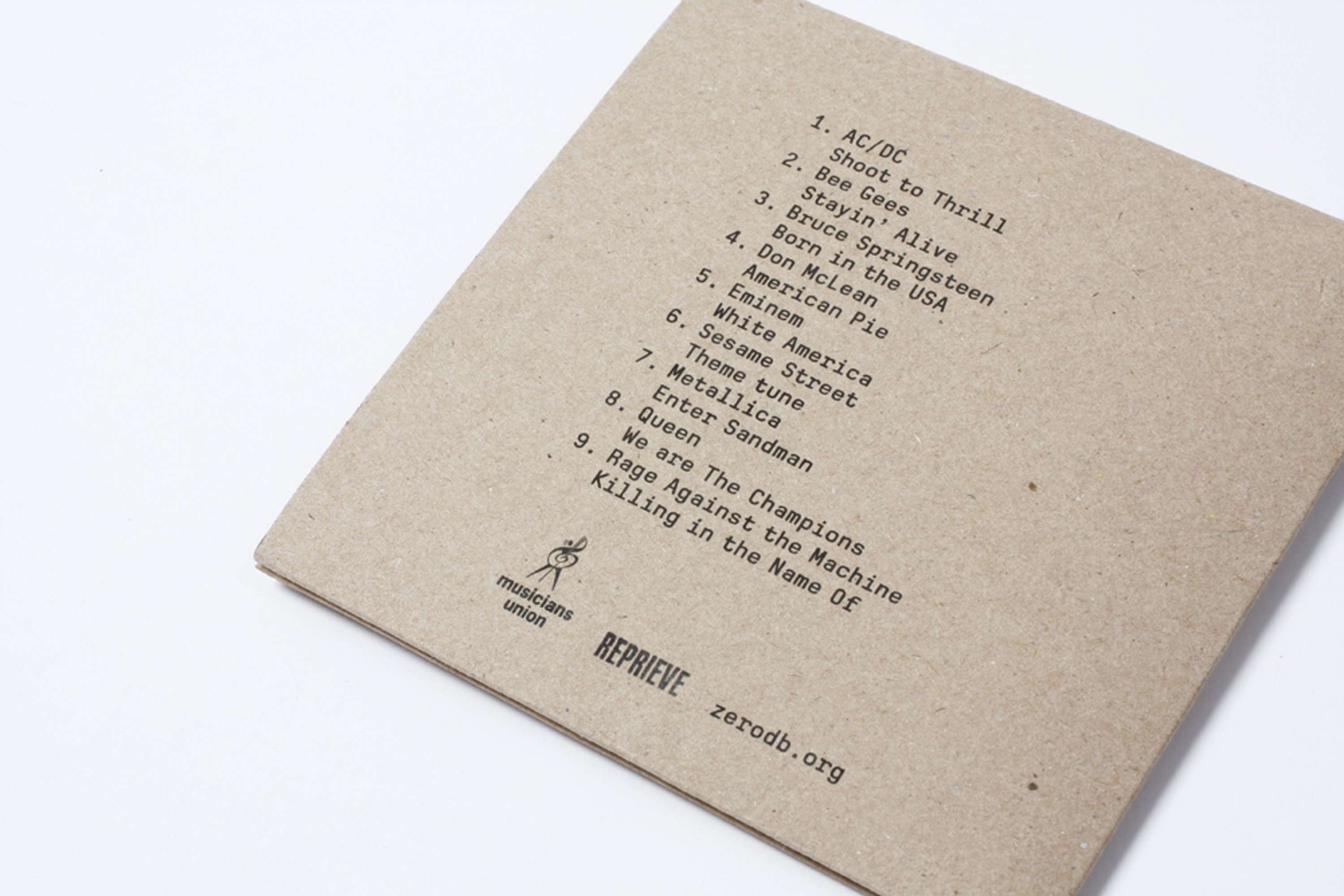 zero dB [against music torture] by Pav Rao