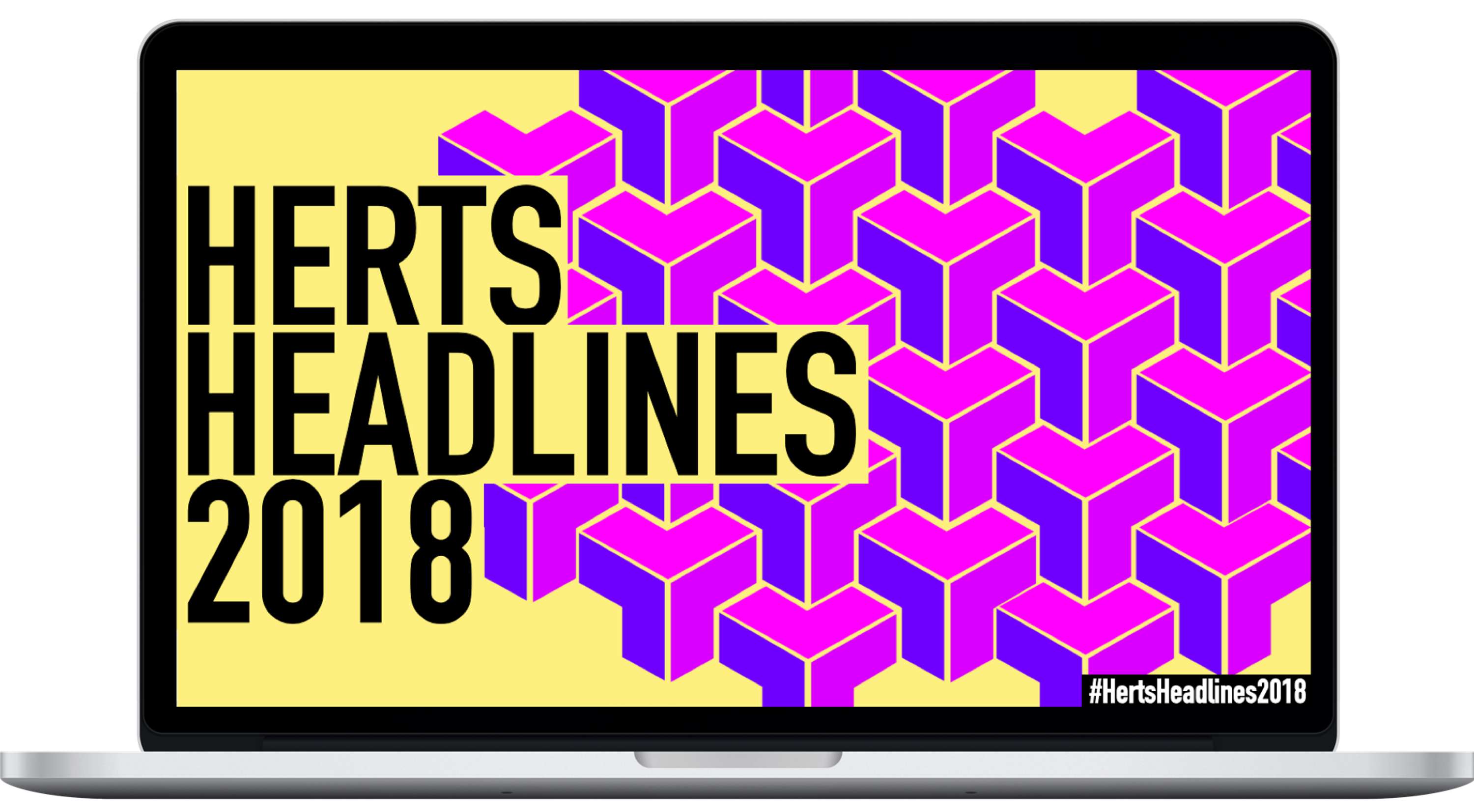 HertsHeadlines Website and Branding Concept by Anjali Peshavaria
