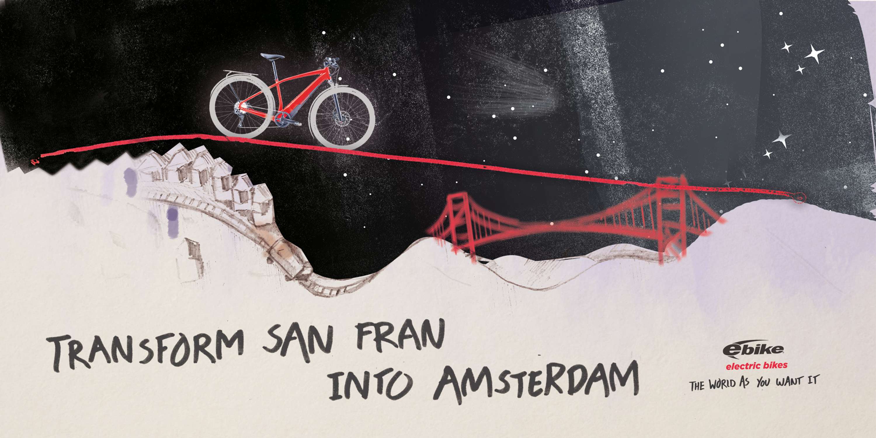 EBikes - Flatten your world by Megan Egan
