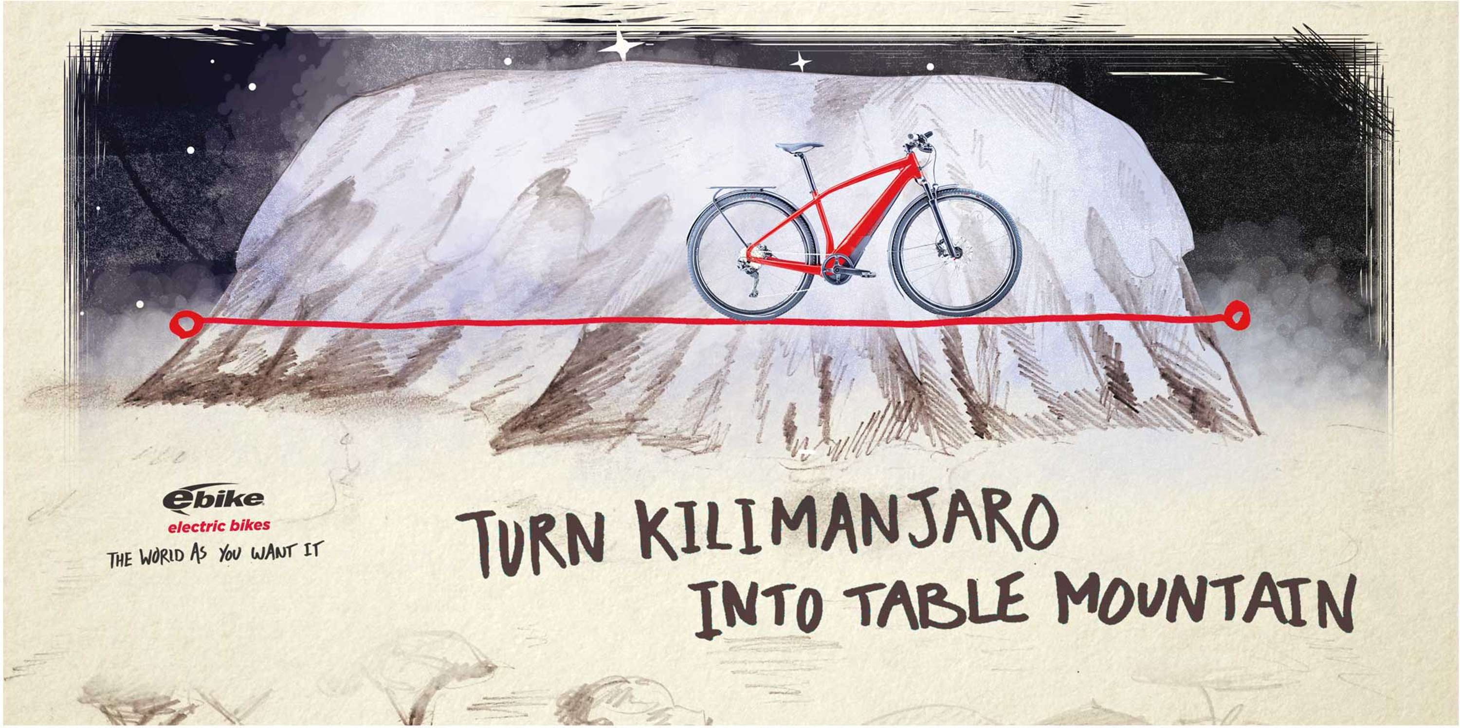 EBikes - Flatten your world by Megan Egan
