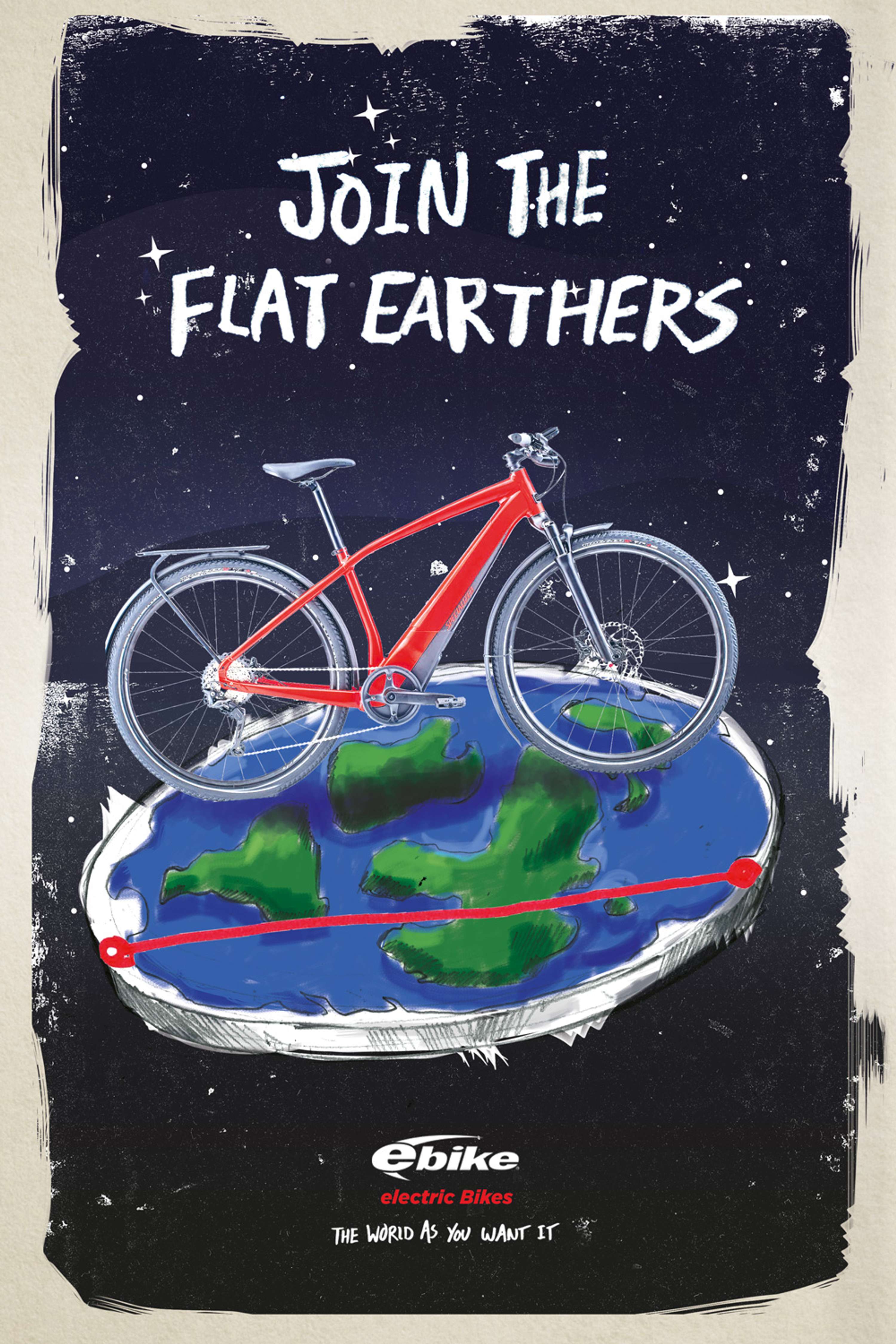 EBikes - Flatten your world by Megan Egan