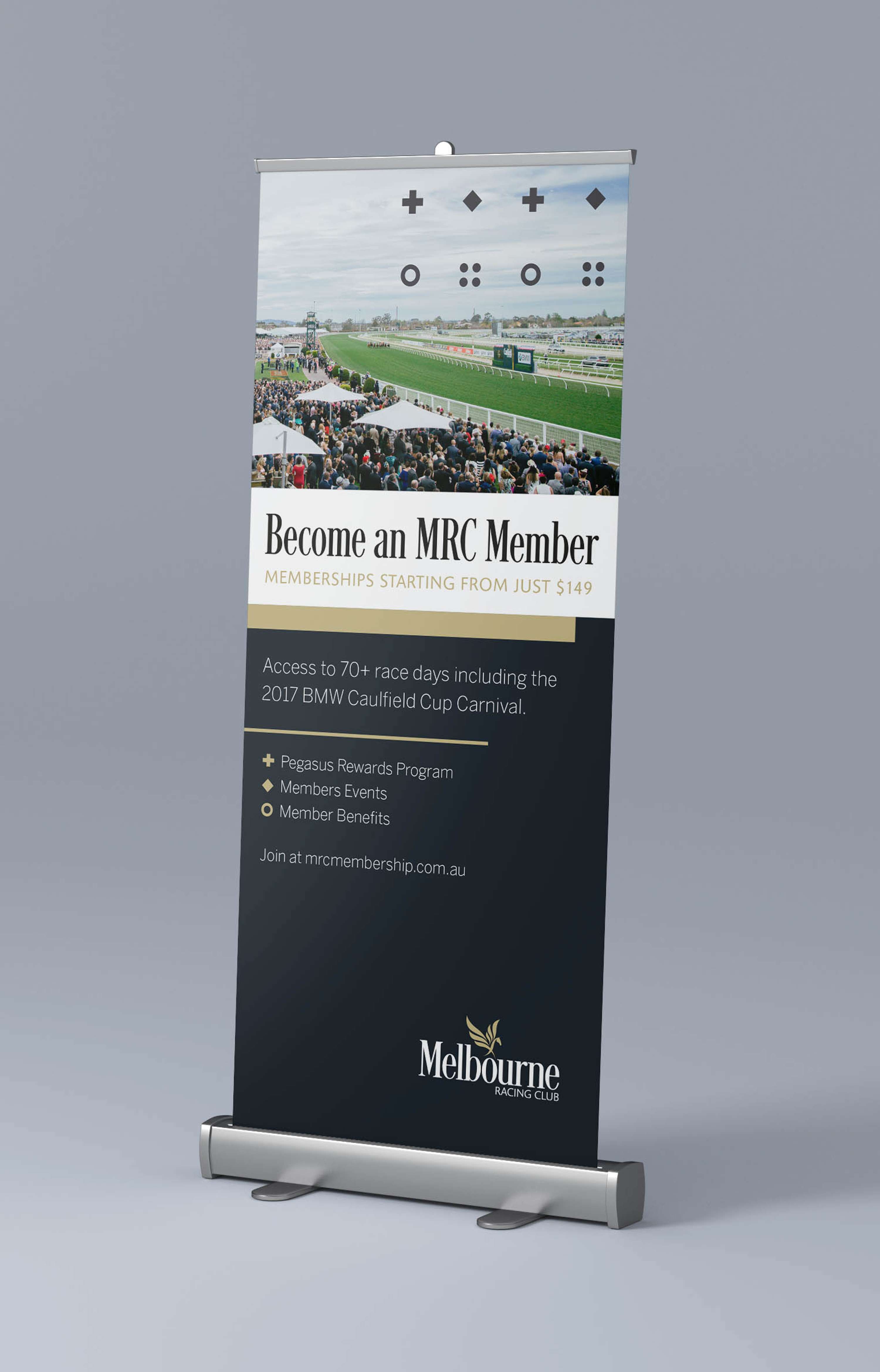 Melbourne Racing Club - proposal & reports design,  marketing graphics, event graphics by Vanessa Reynolds