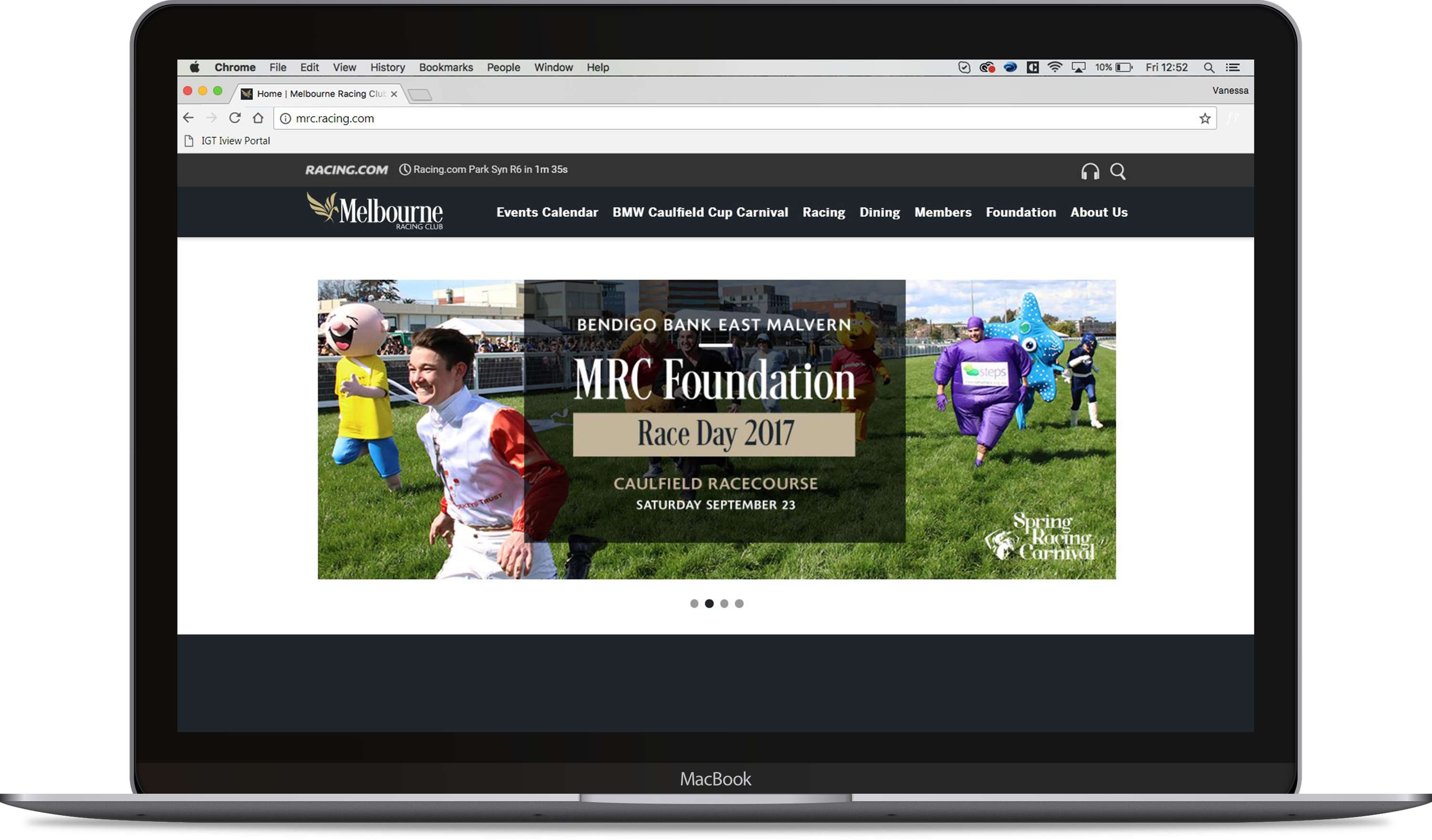 Melbourne Racing Club - proposal & reports design,  marketing graphics, event graphics by Vanessa Reynolds