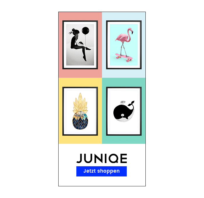 JUNIQE - Display Marketing by Charlotte Elise Brewin