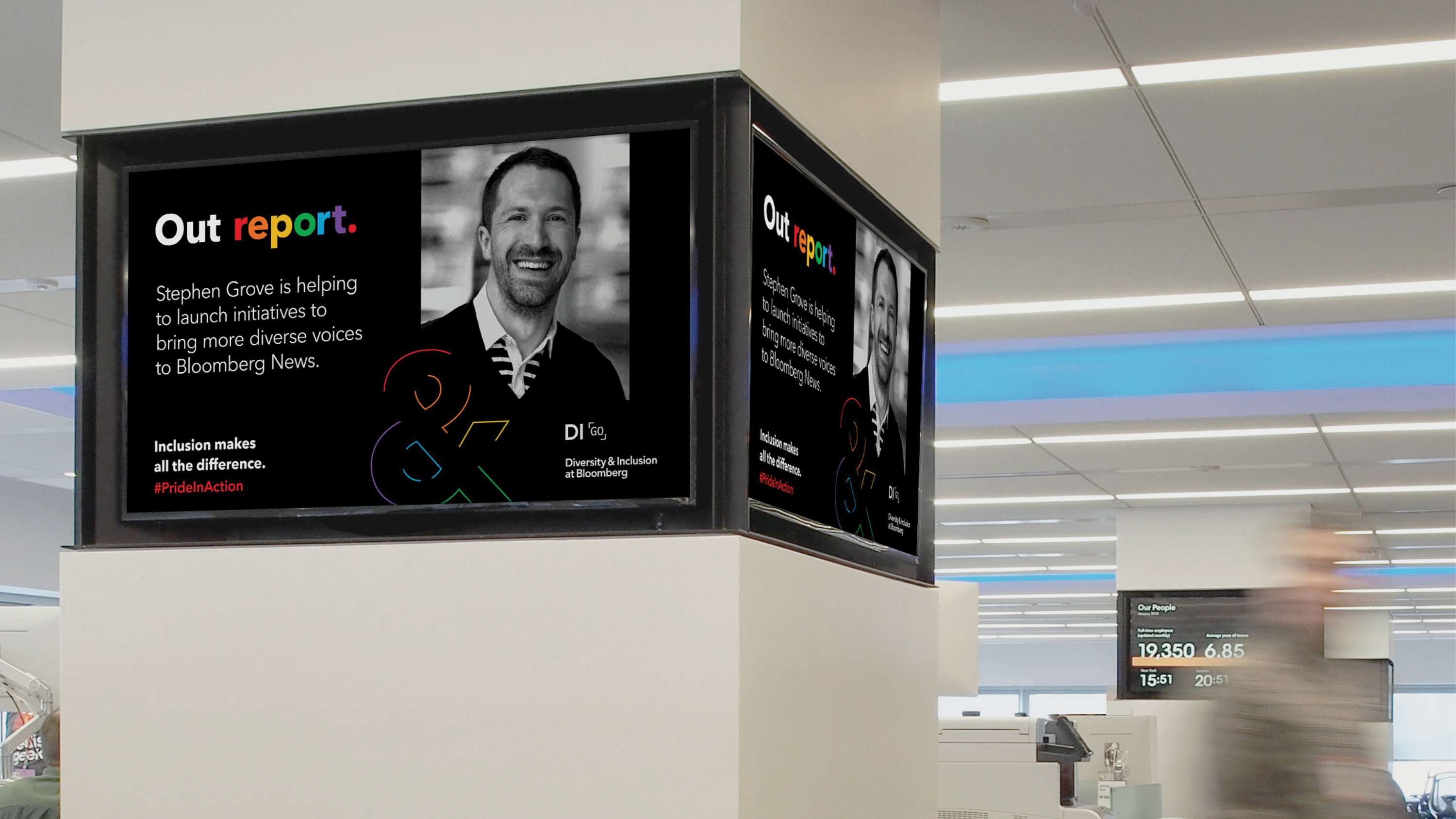 Inclusion makes all the difference. by Bloomberg Studio