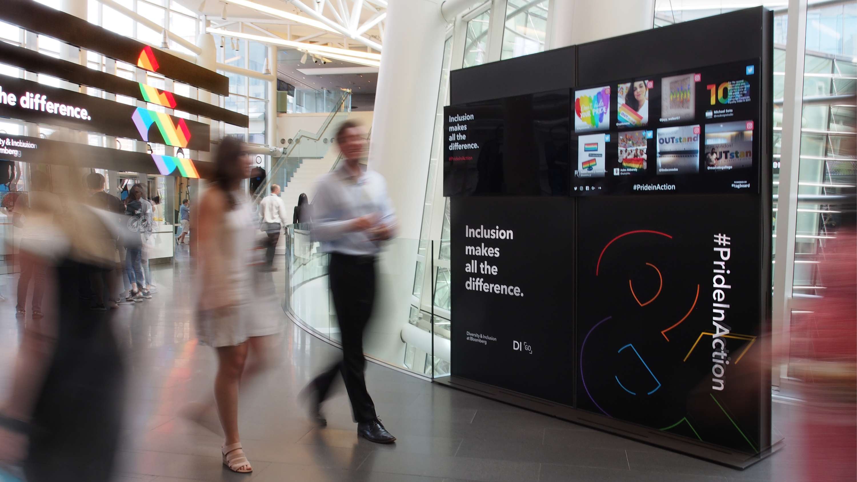 Inclusion makes all the difference. by Bloomberg Studio