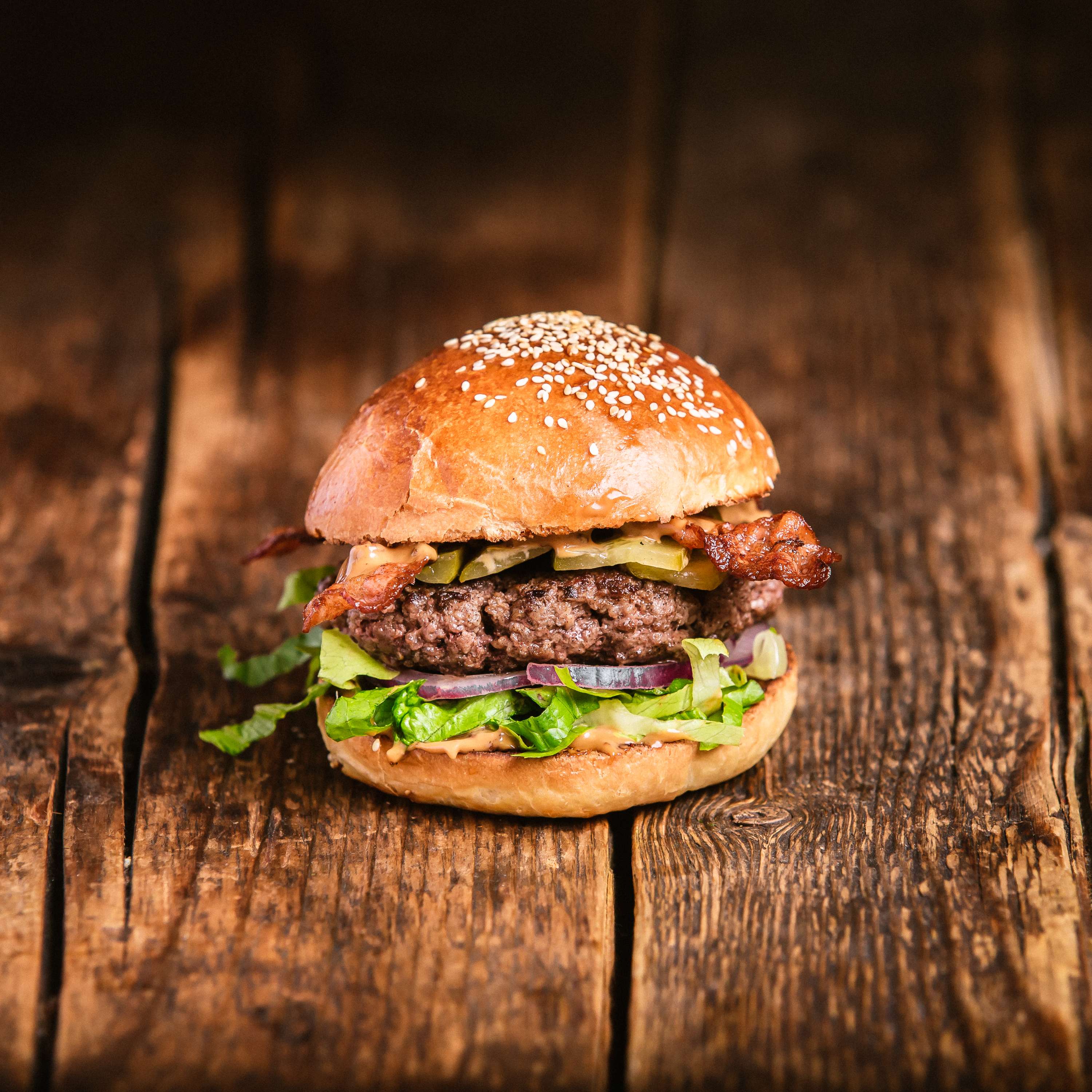 Hamburger by Janos Kokeny