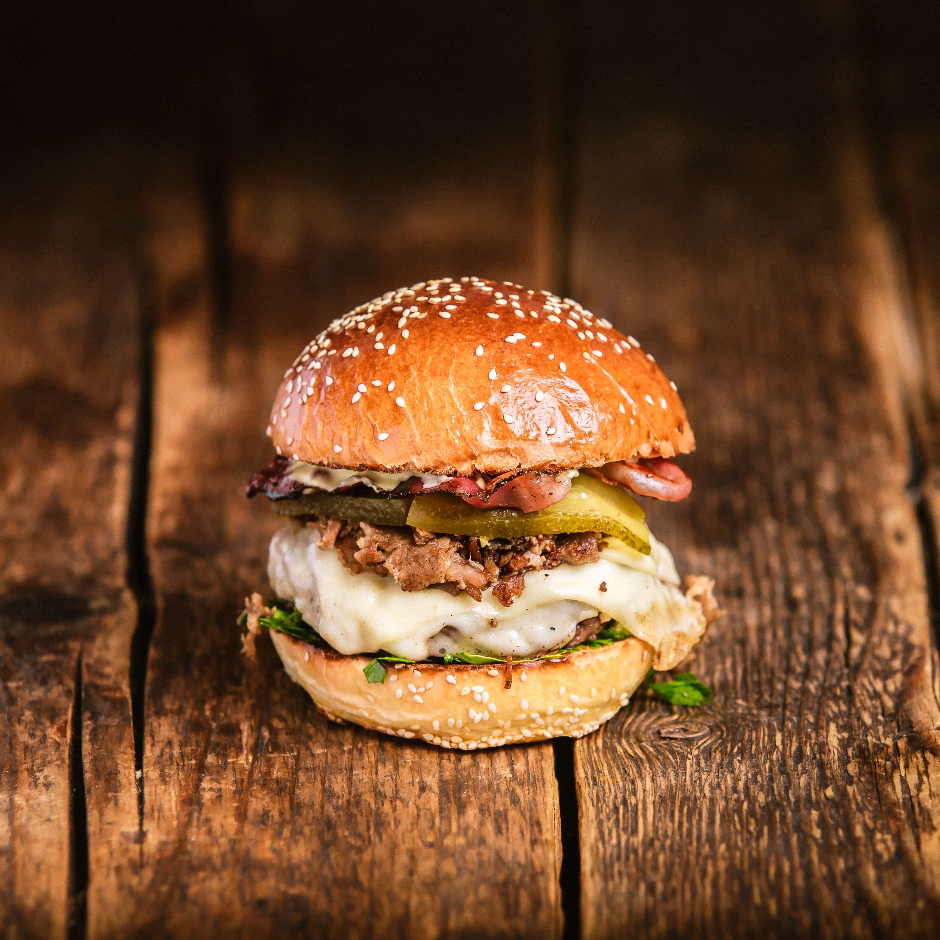 Hamburger by Janos Kokeny