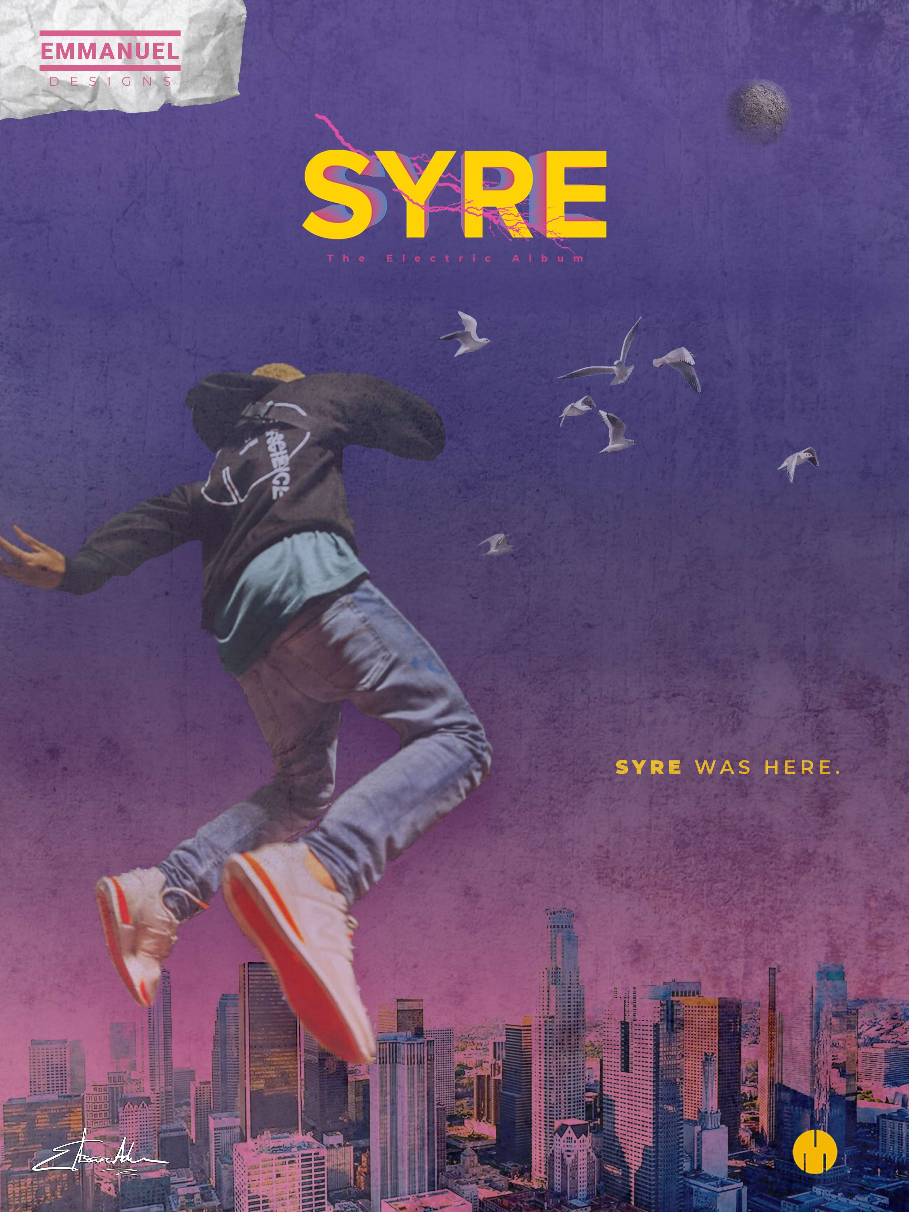 Poster Design Syre The Electric Album The Dots