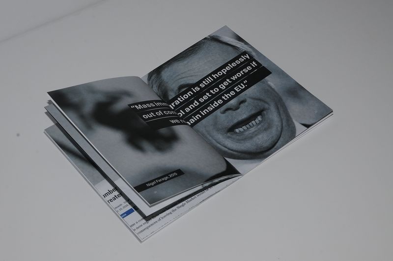'BREXIT LIES' Booklet by Cameron Chauhan
