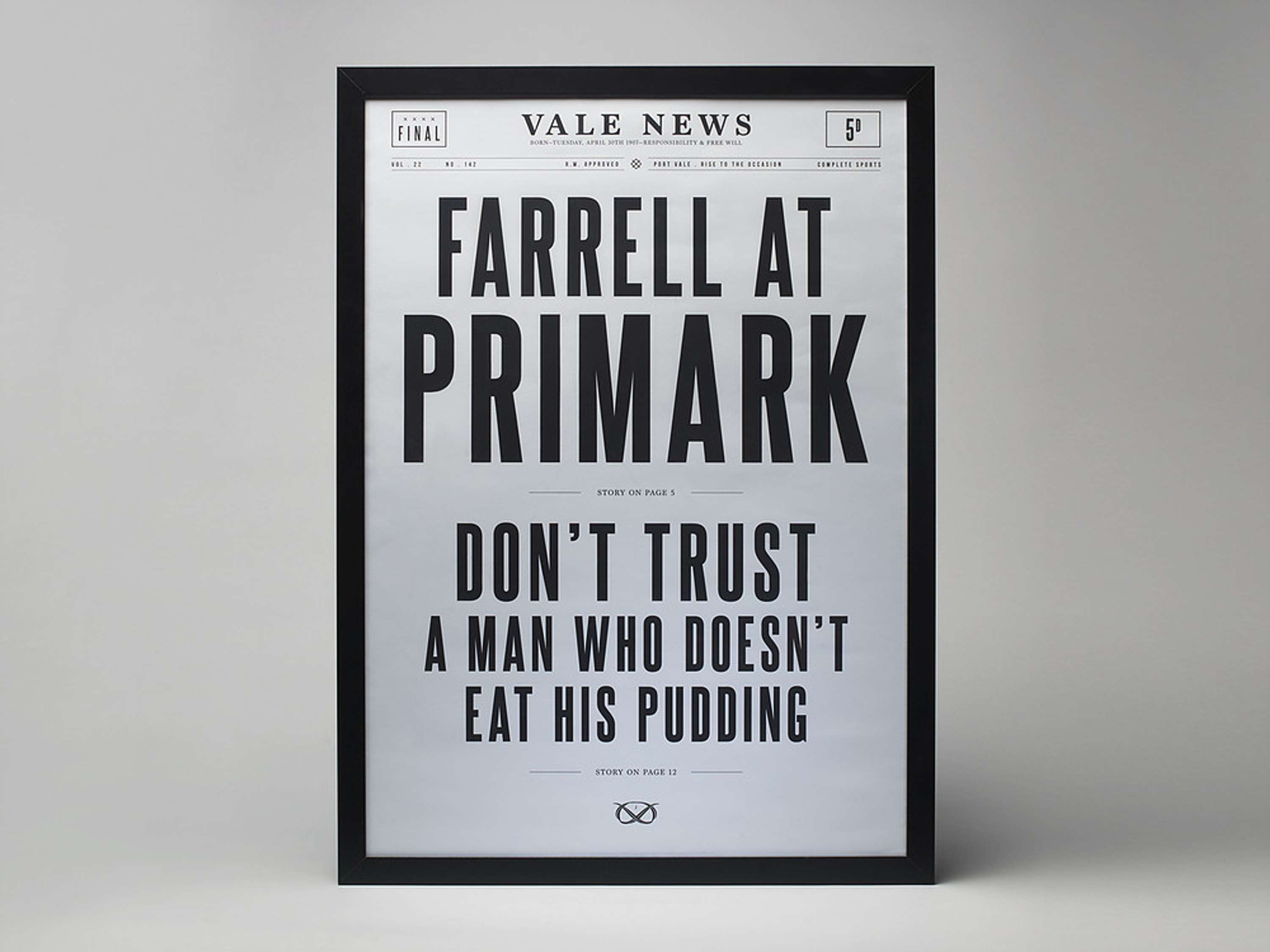 Primark — Farrell by Liz Hay