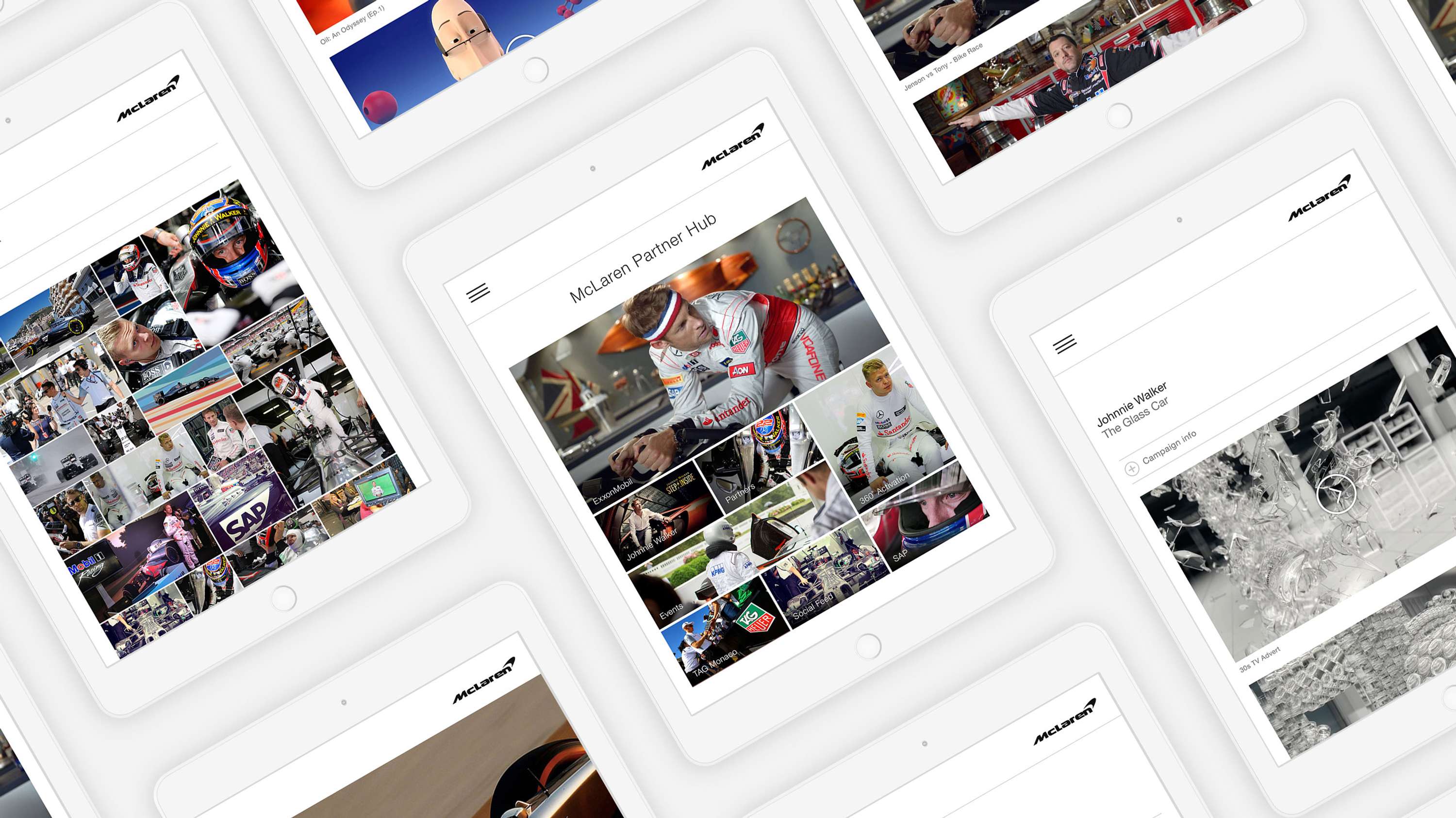 McLaren Partner Hub Website by Matt Gelder