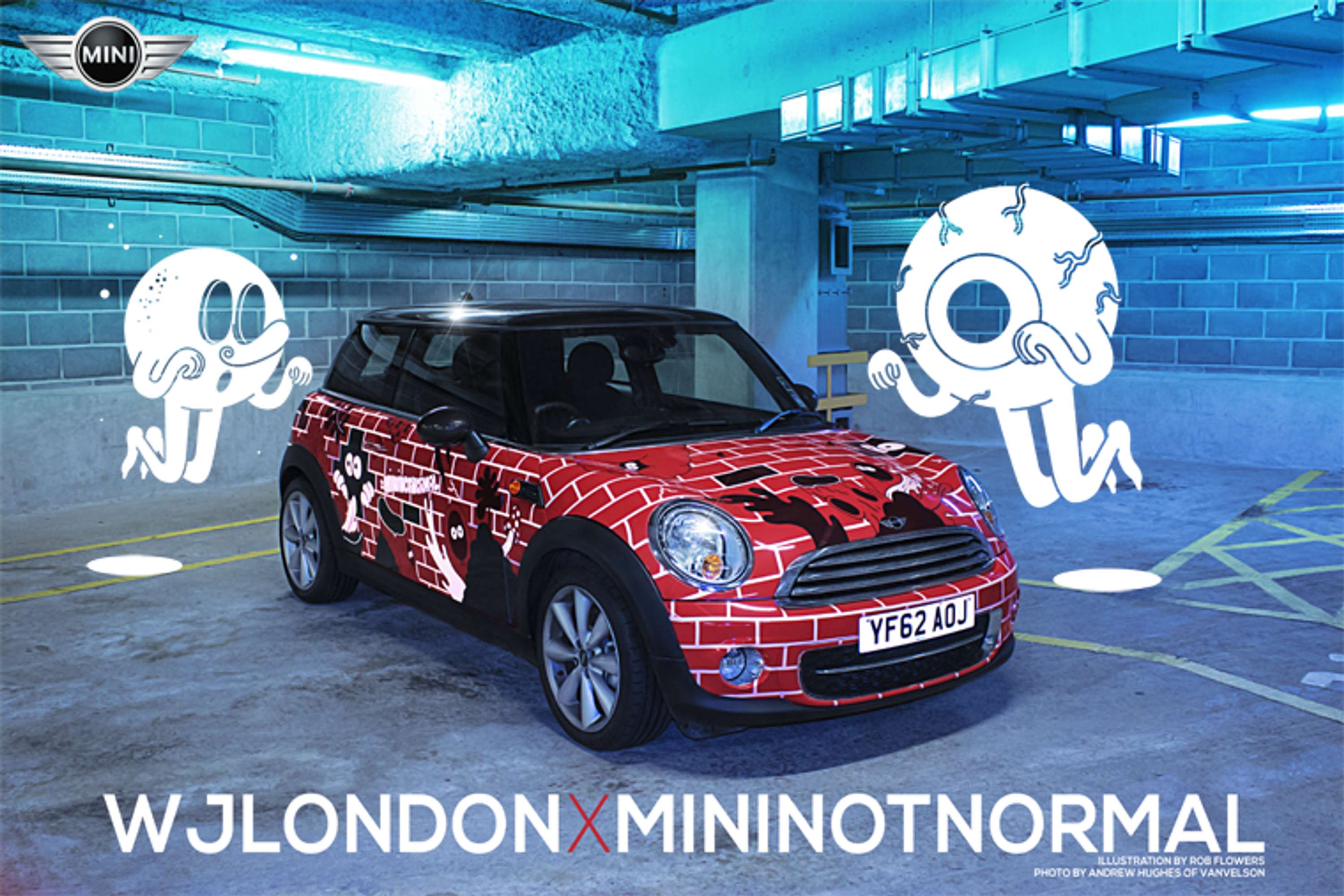 Mini Cooper - Mini Not Normal by Lu Orcheston-Findlay