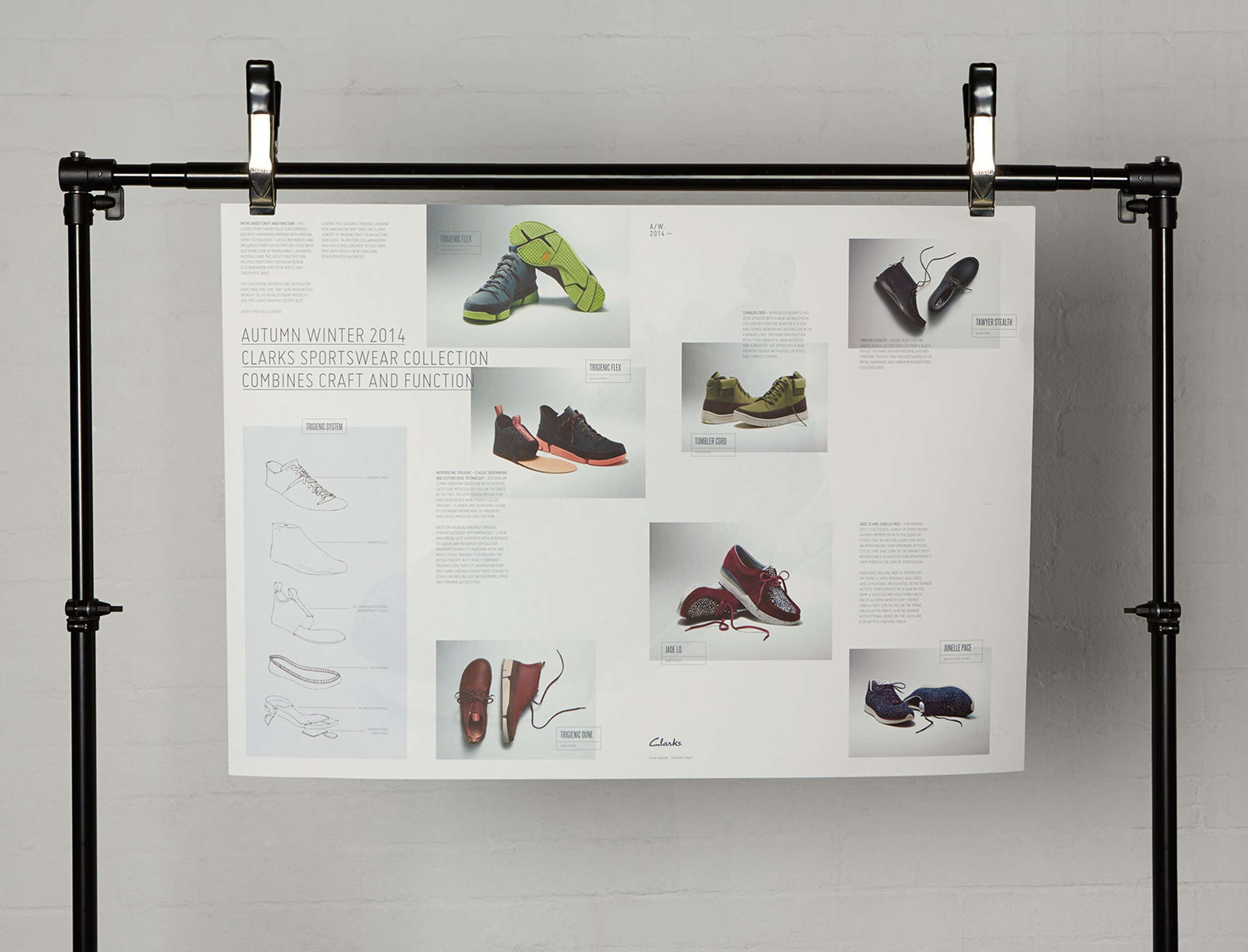 Clarks — Trigenic by Liz Hay