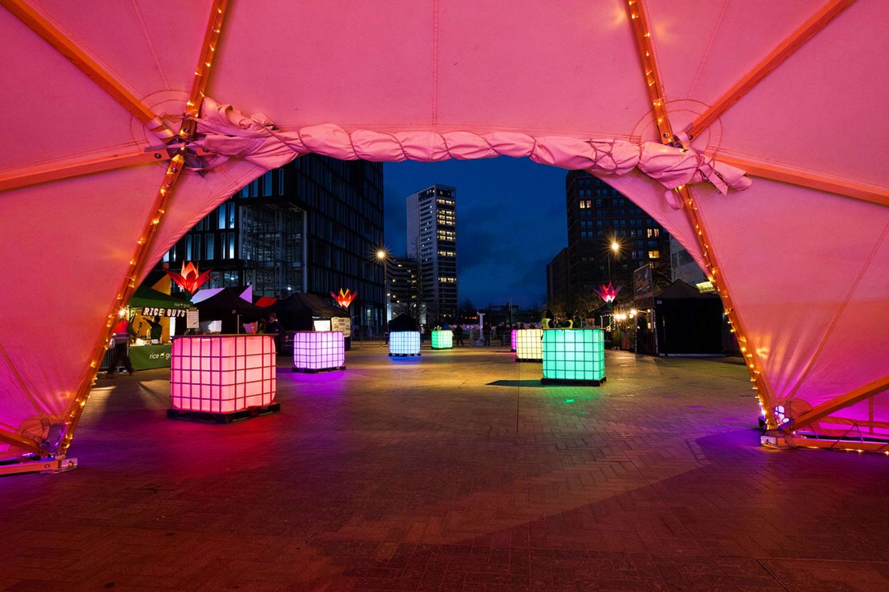 Lumiere London Night Market by Audience