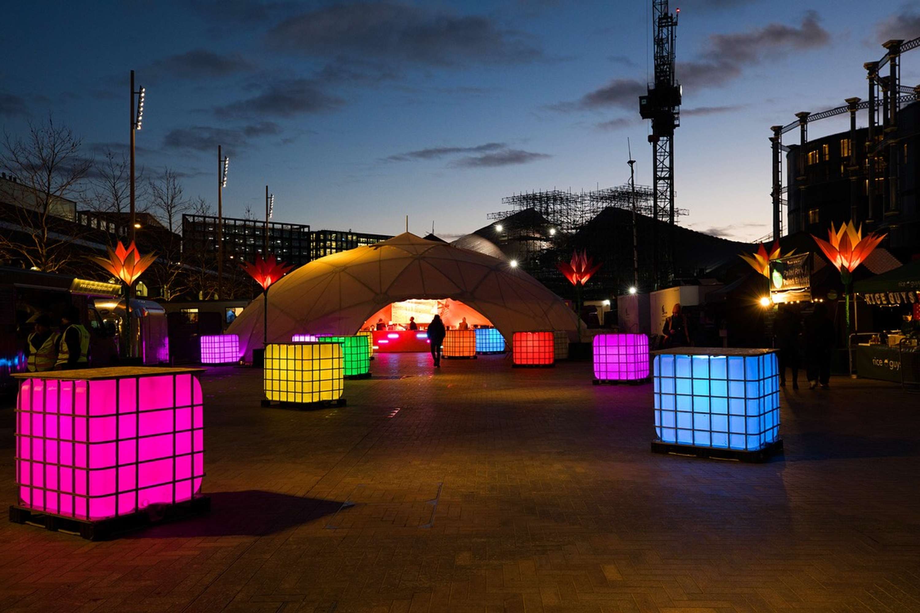 Lumiere London Night Market by Audience