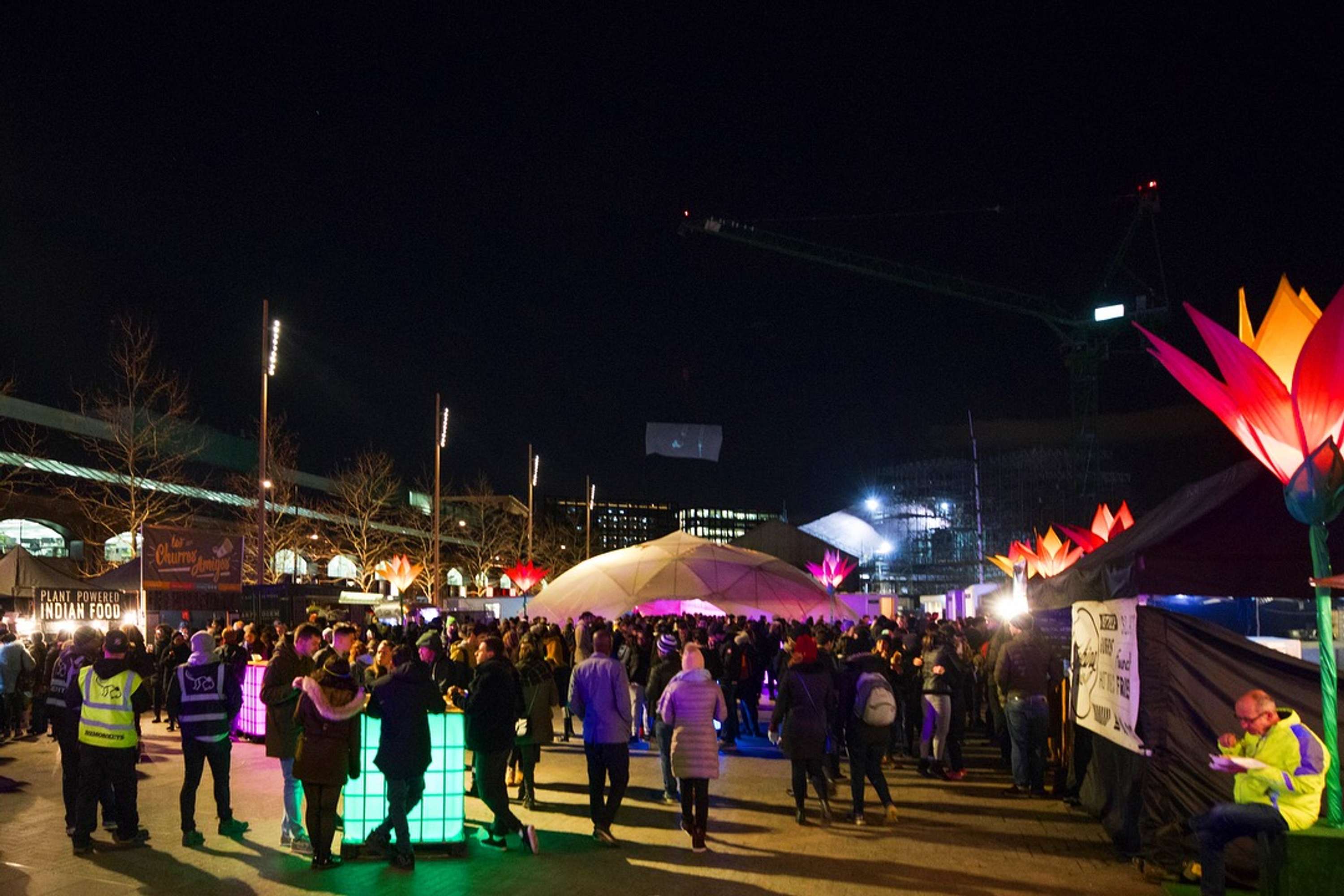 Lumiere London Night Market by Audience