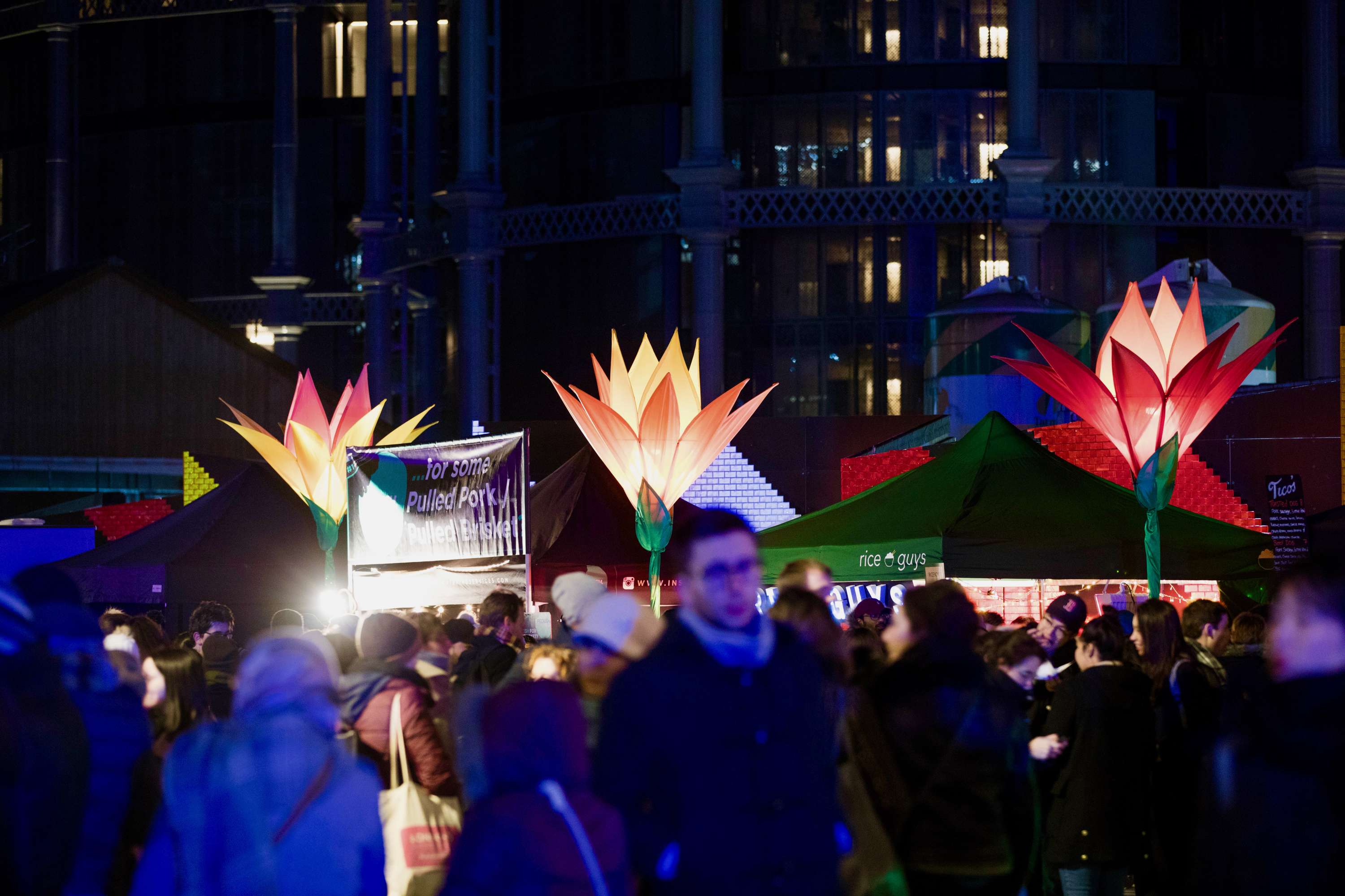 Lumiere London Night Market by Audience