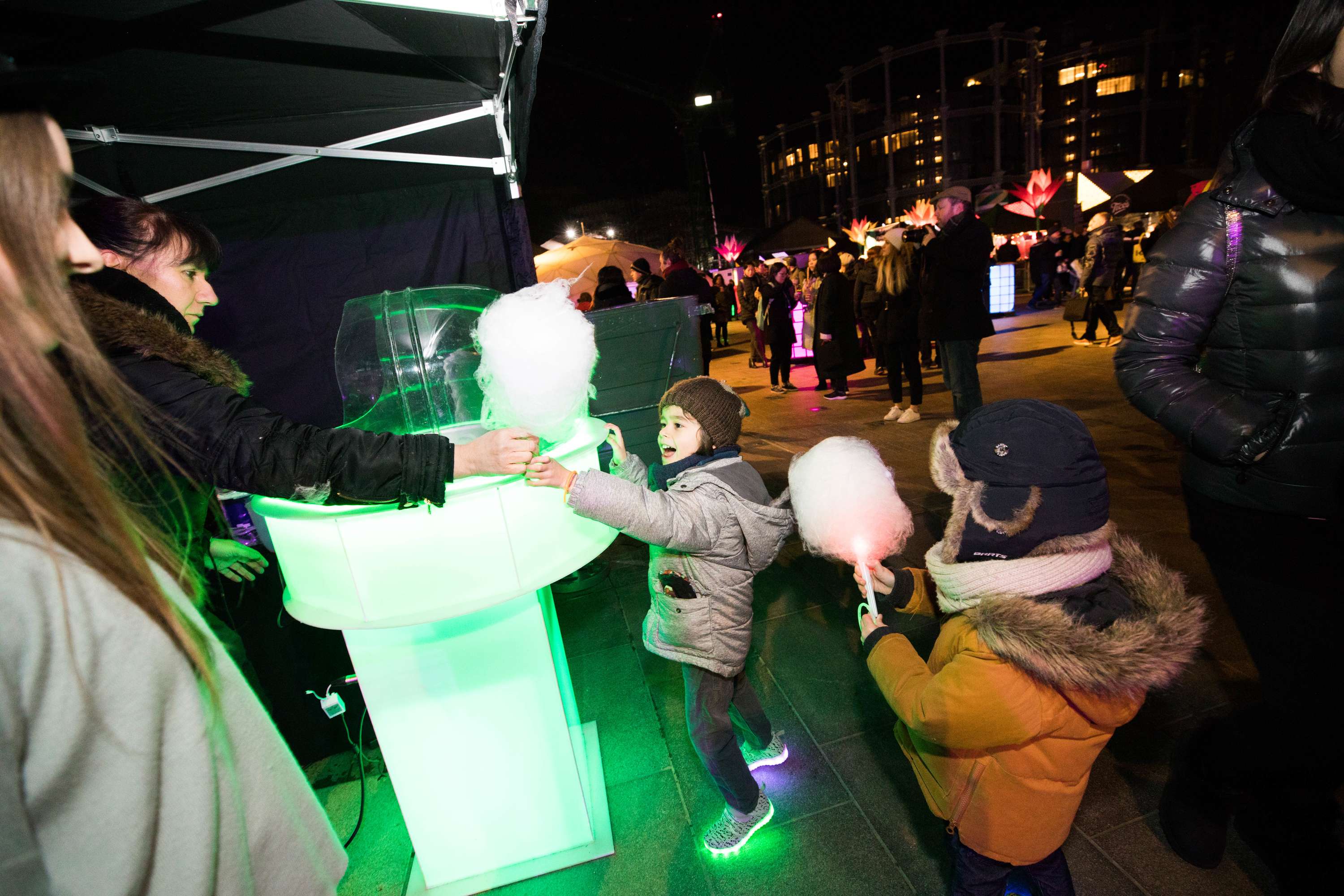 Lumiere London Night Market by Audience