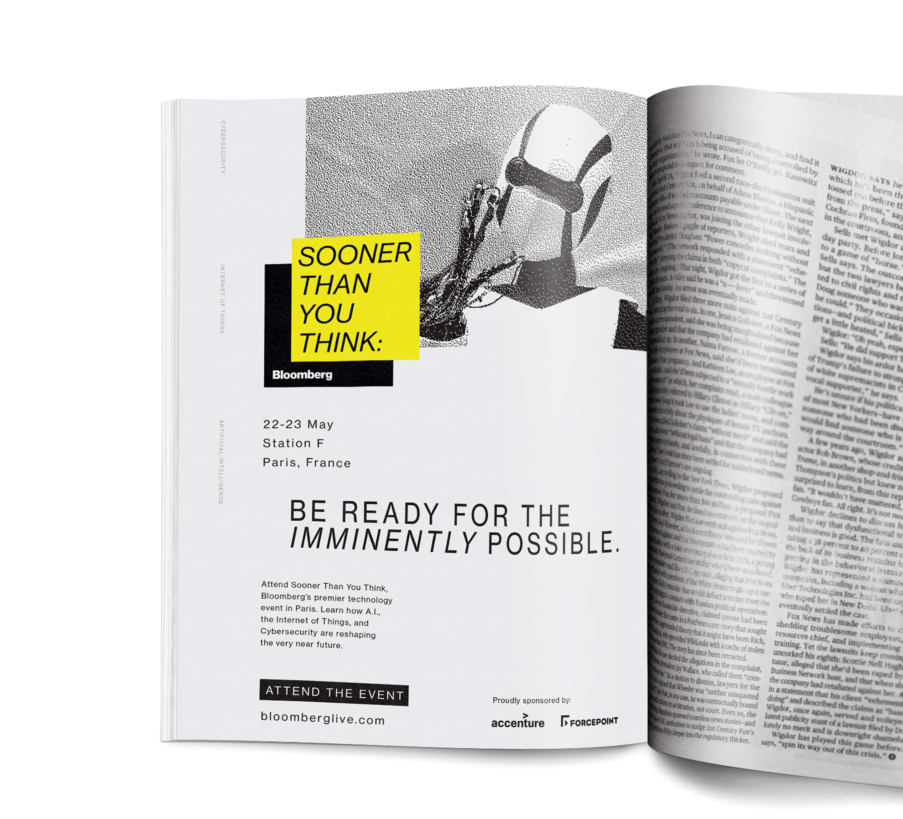 Be ready for the imminently possible. by Bloomberg Studio