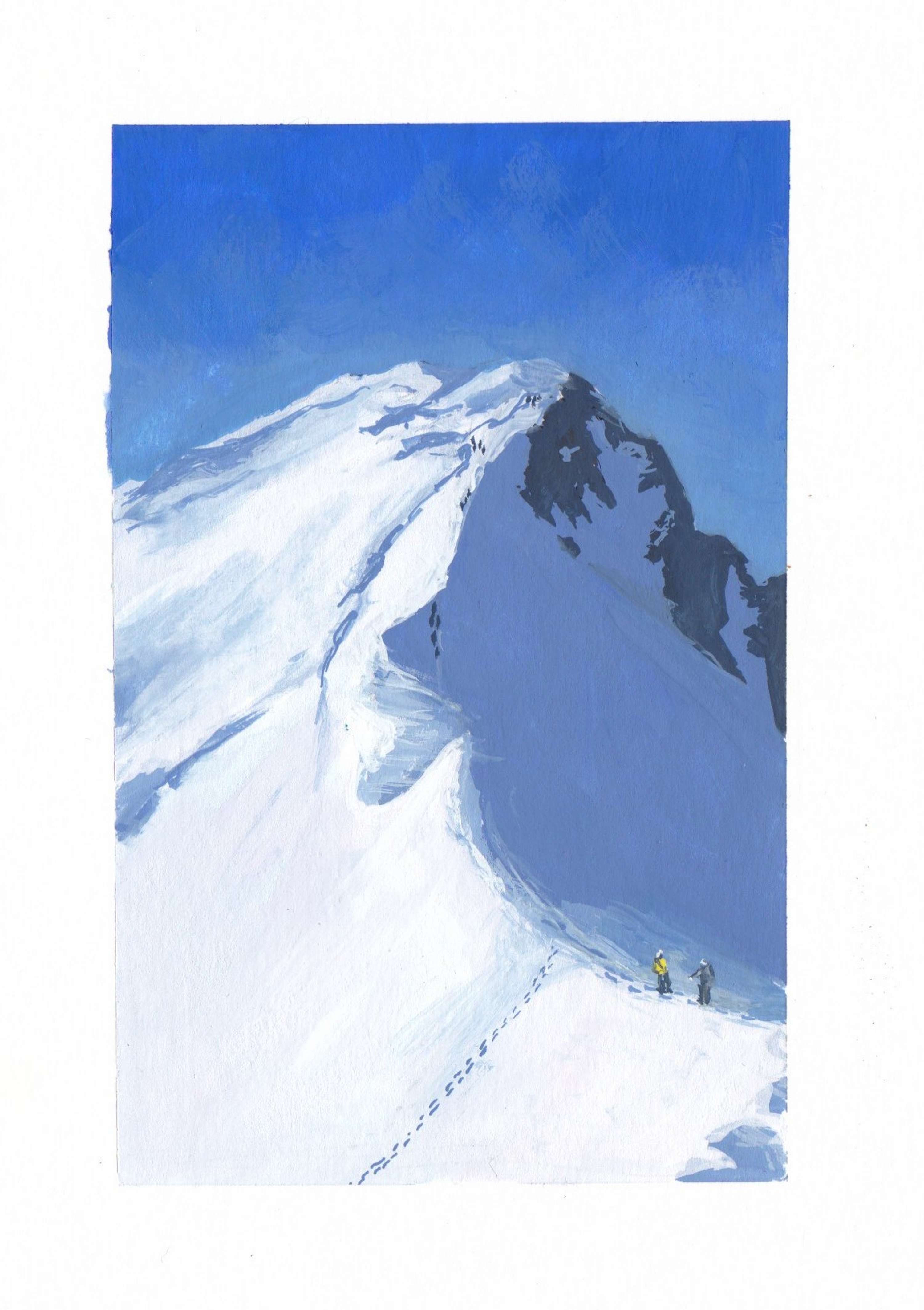 Gouache Painting by Natalie Jones