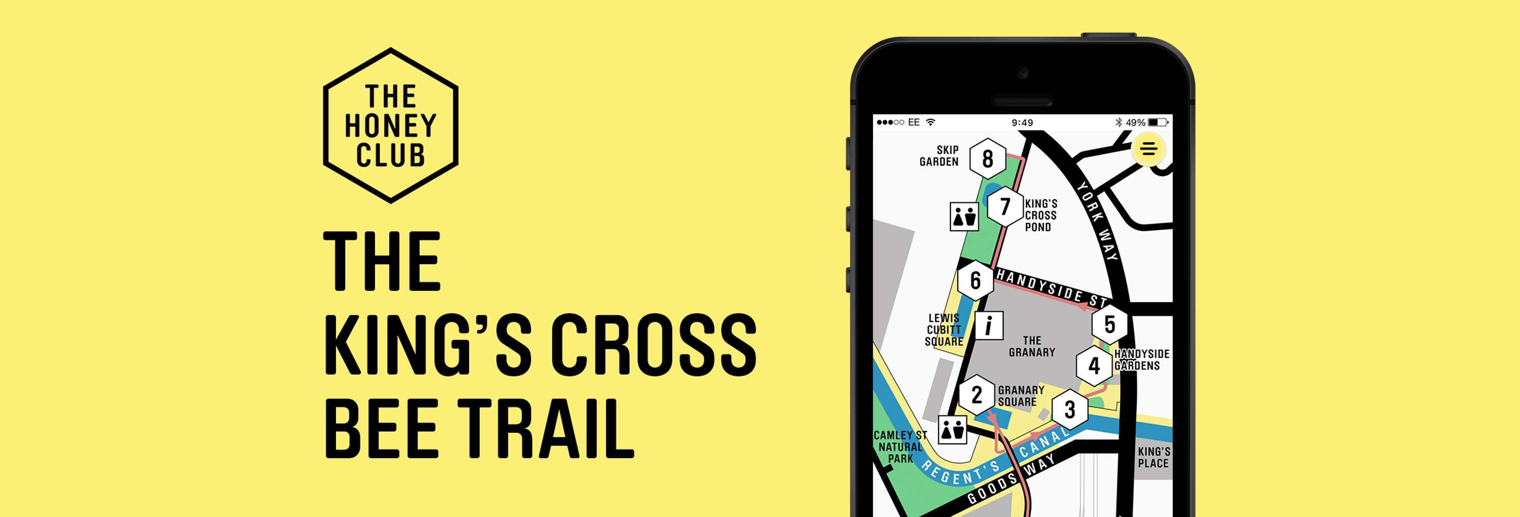The Bee Trail App by Alastair Jones