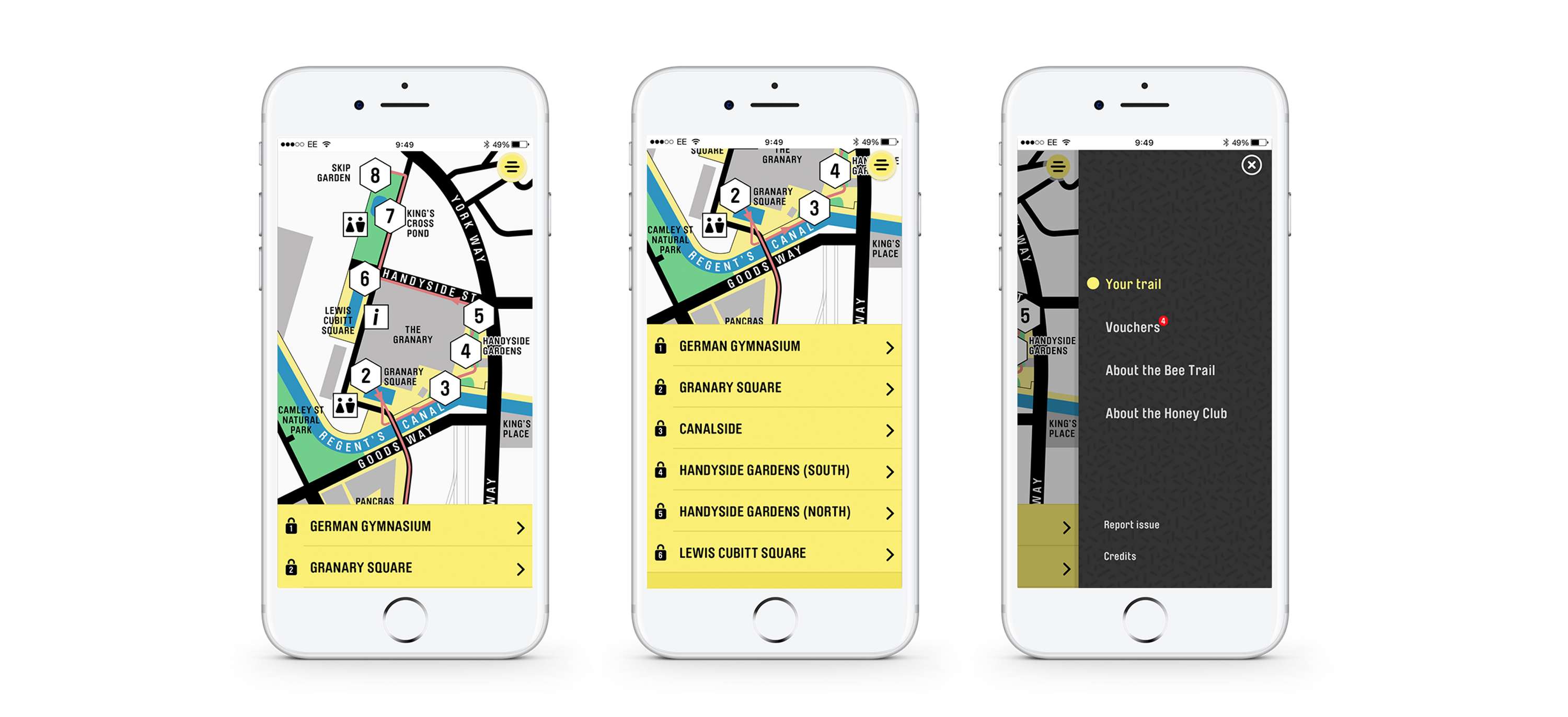 The Bee Trail App by Alastair Jones