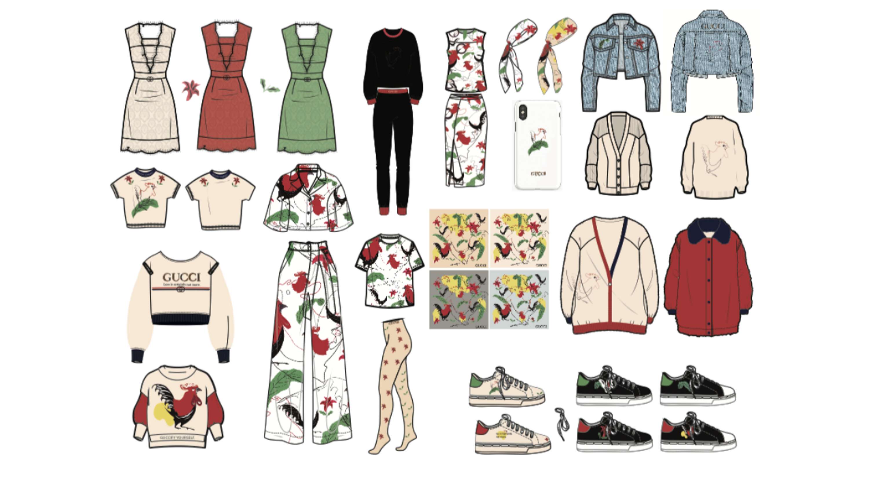 Gucci Capsule Collection : The Orient by Aisha Farheen Servia