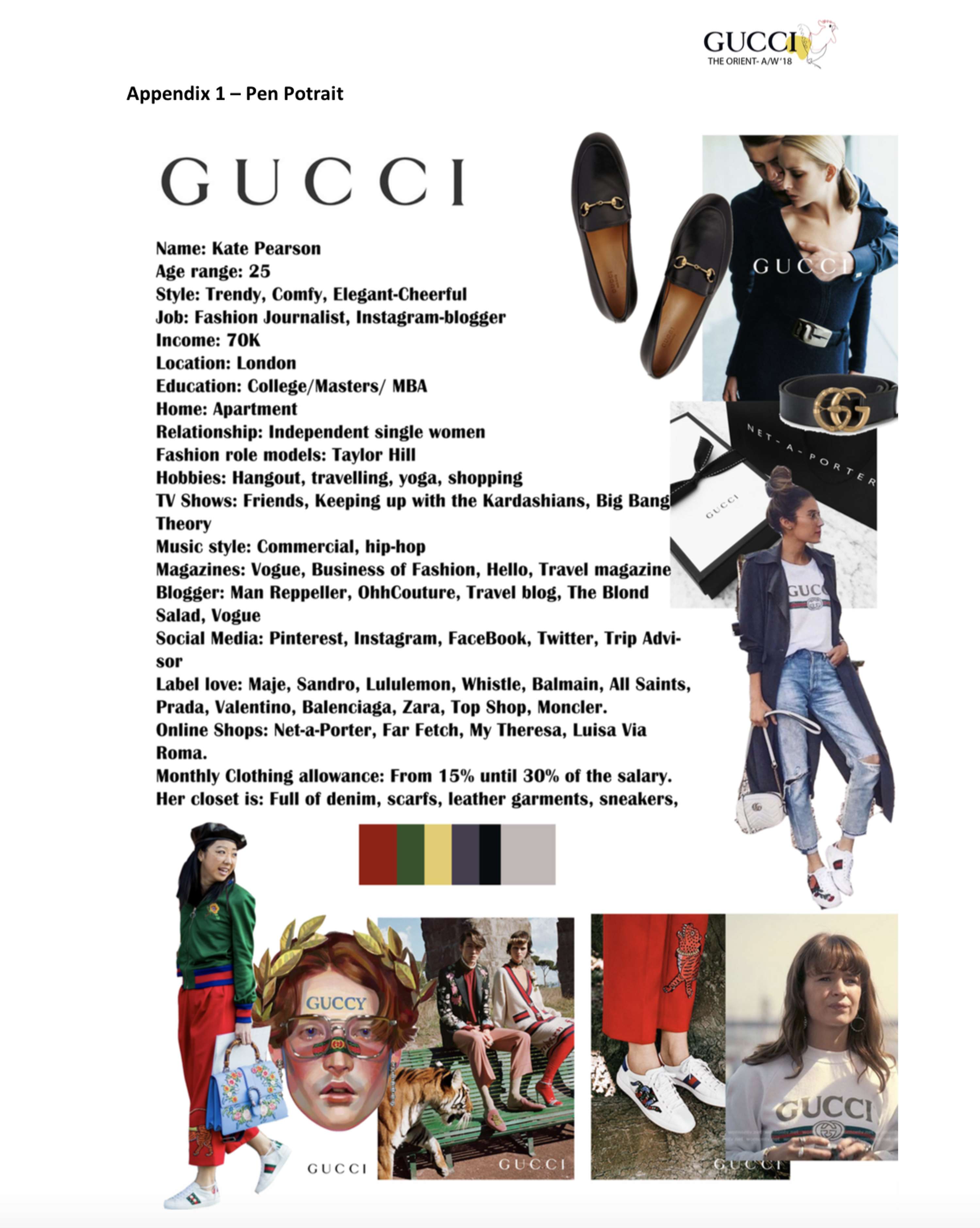 Gucci Capsule Collection : The Orient by Aisha Farheen Servia