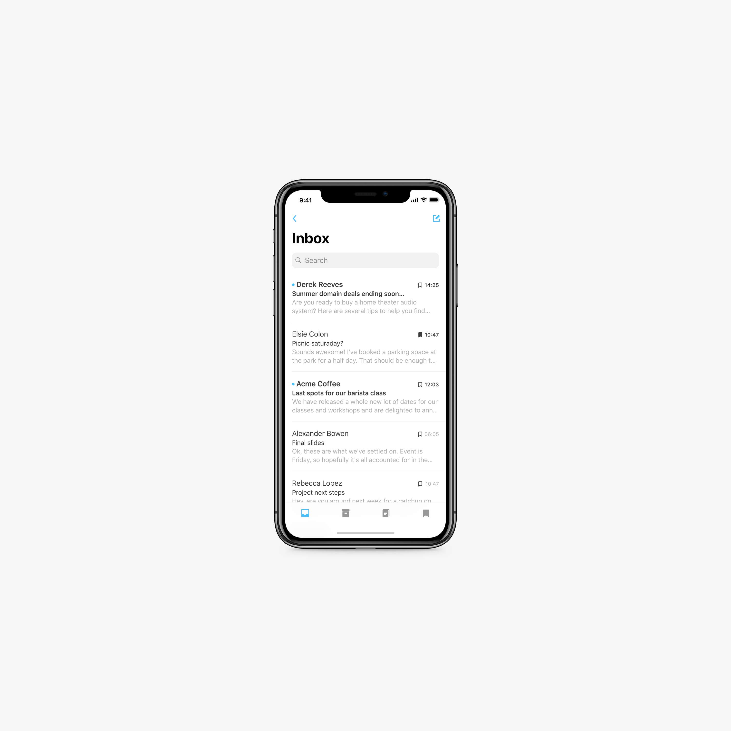 Mail Simple for iOS by Jonny Belton